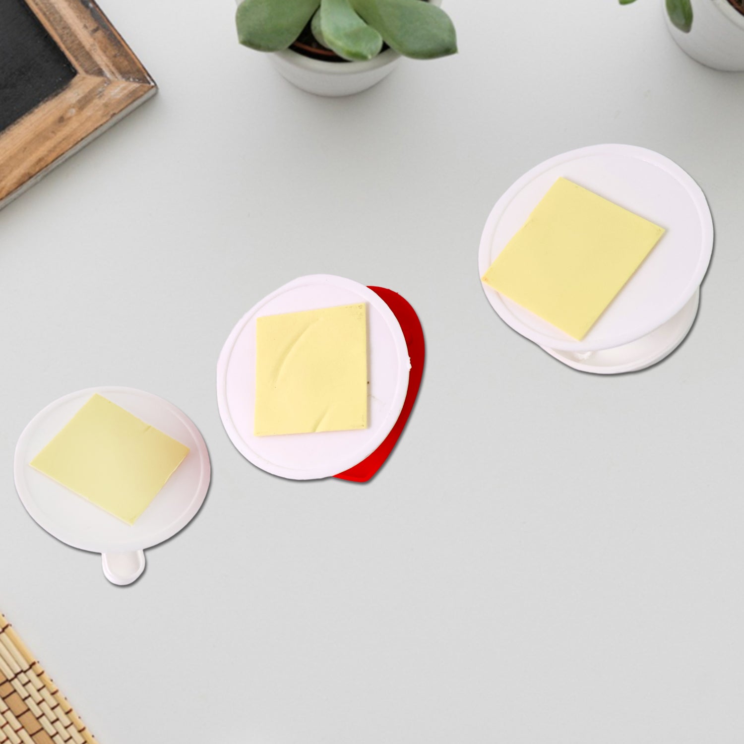 Adhesive Wall Hook Set  For Kitchen Bathroom  Home (3pc)