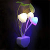 Colorful mushroom-shaped night light. Colorful mushroom-shaped night light.