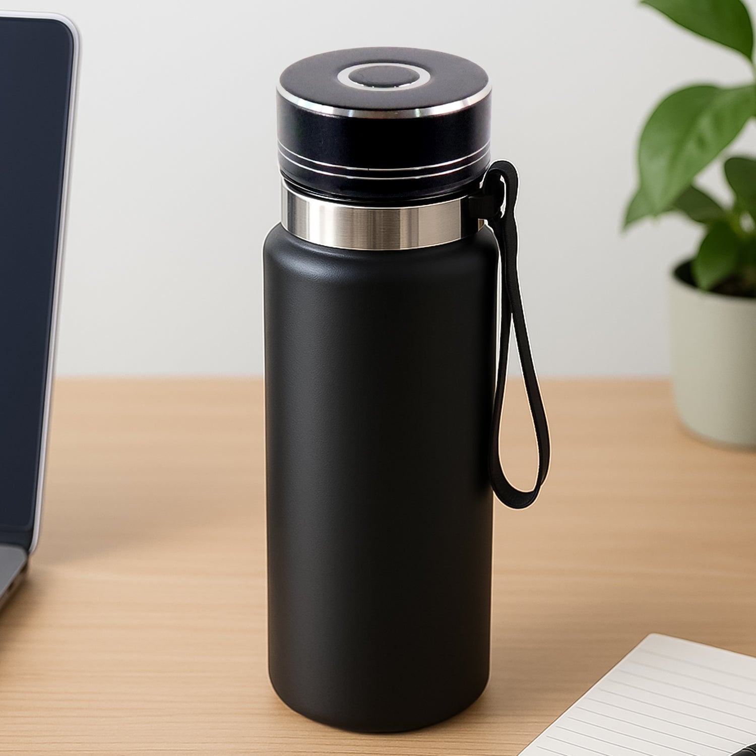 Double Stainless Steel Wall Flask Vacuum Insulated Water Bottle (800 Ml)
