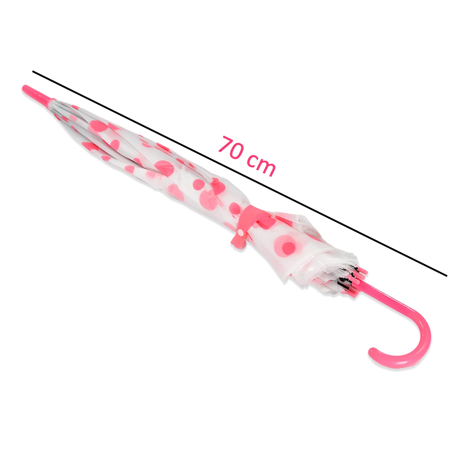 6258 Dot Printed Umbrella For Men And Women Multicolor