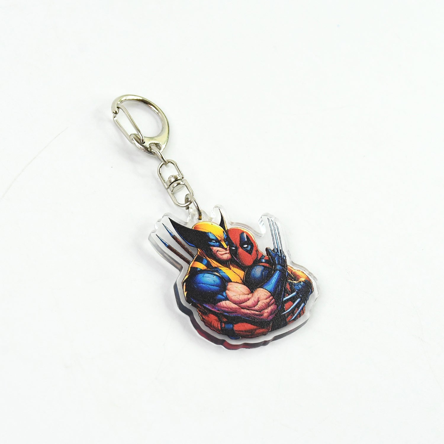 Cartoon Character Acrylic Keychain For  (1 Pc)