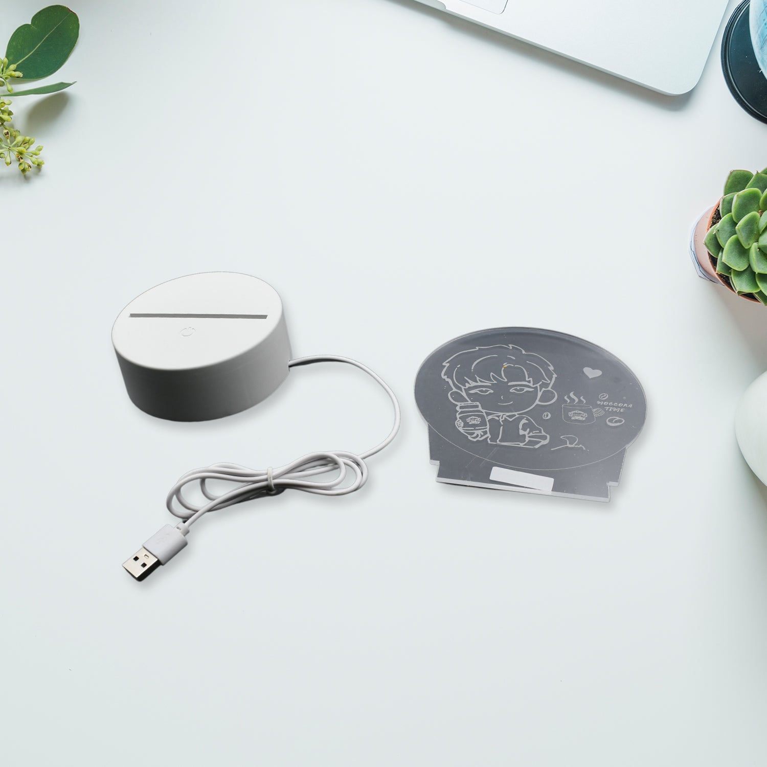 7041   3d Led Night Light Desk Lamp Lighting Lamp Practical 3d Night Light Creative Dream Sleep Led Desk Lamp Bedroom Bedside Light