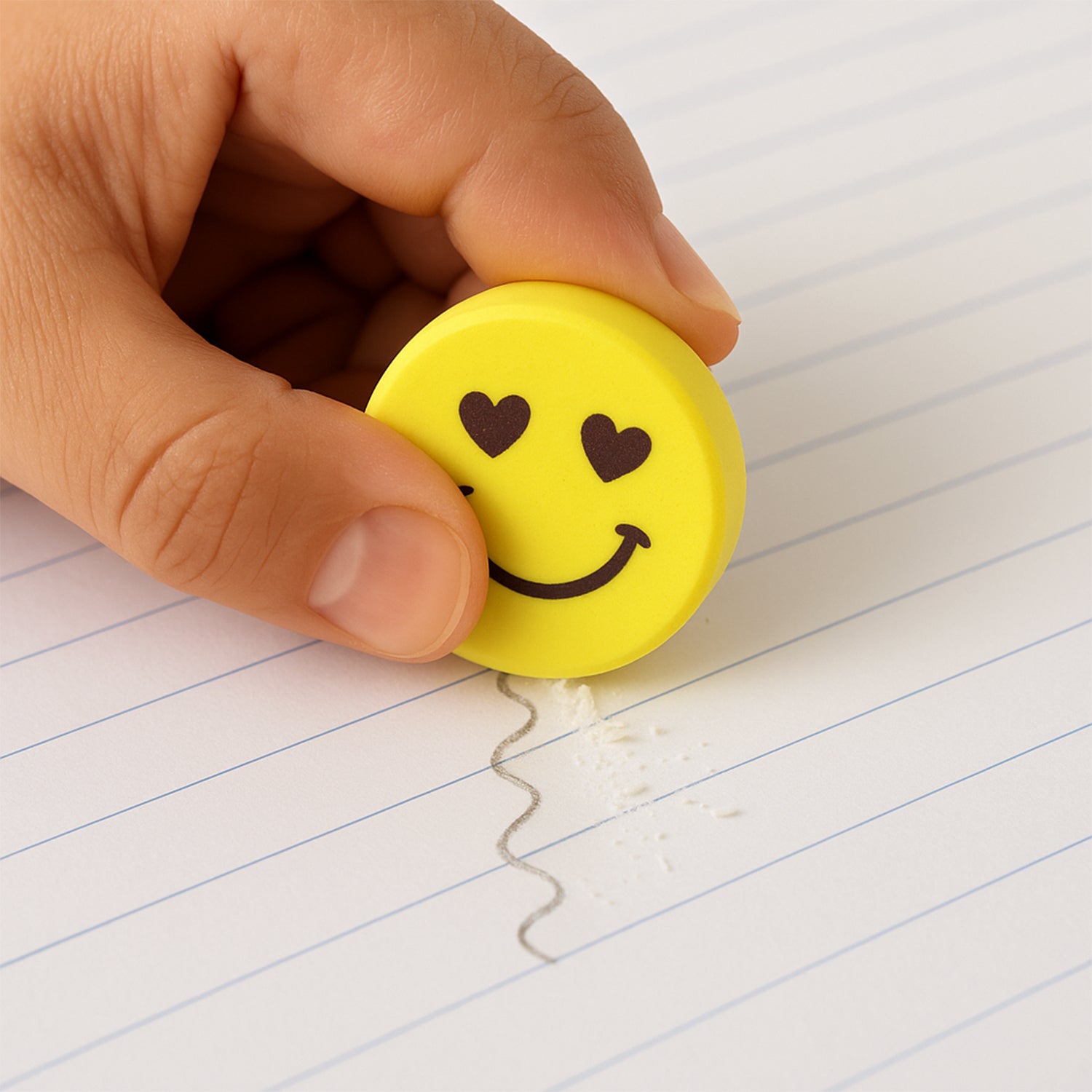 Cartoon Design Eraser (15 Pc  Mix Design)