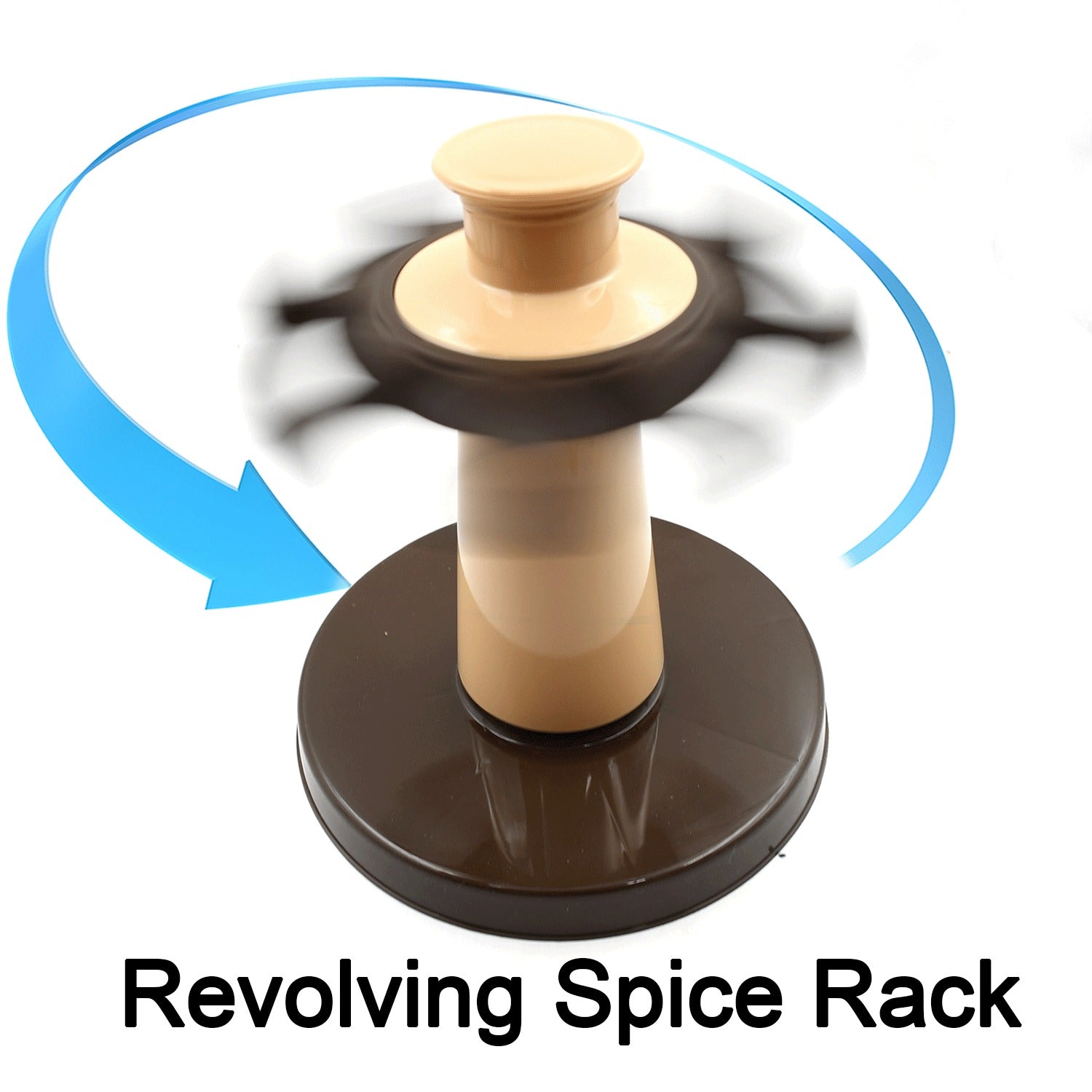 5986  360 Revolving Spice Rack For Kitchen And Dining Table 8 Spice Jars With 120 Ml Condiment Set Herb Seasoning Organizer