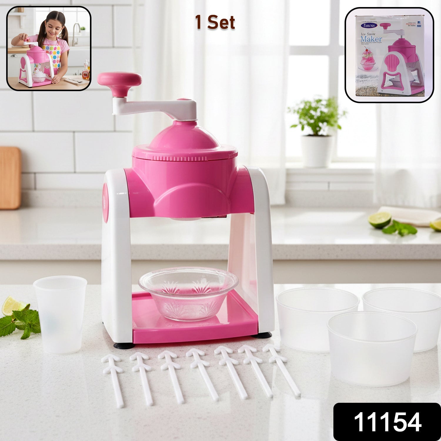 Crank Ice Shaver