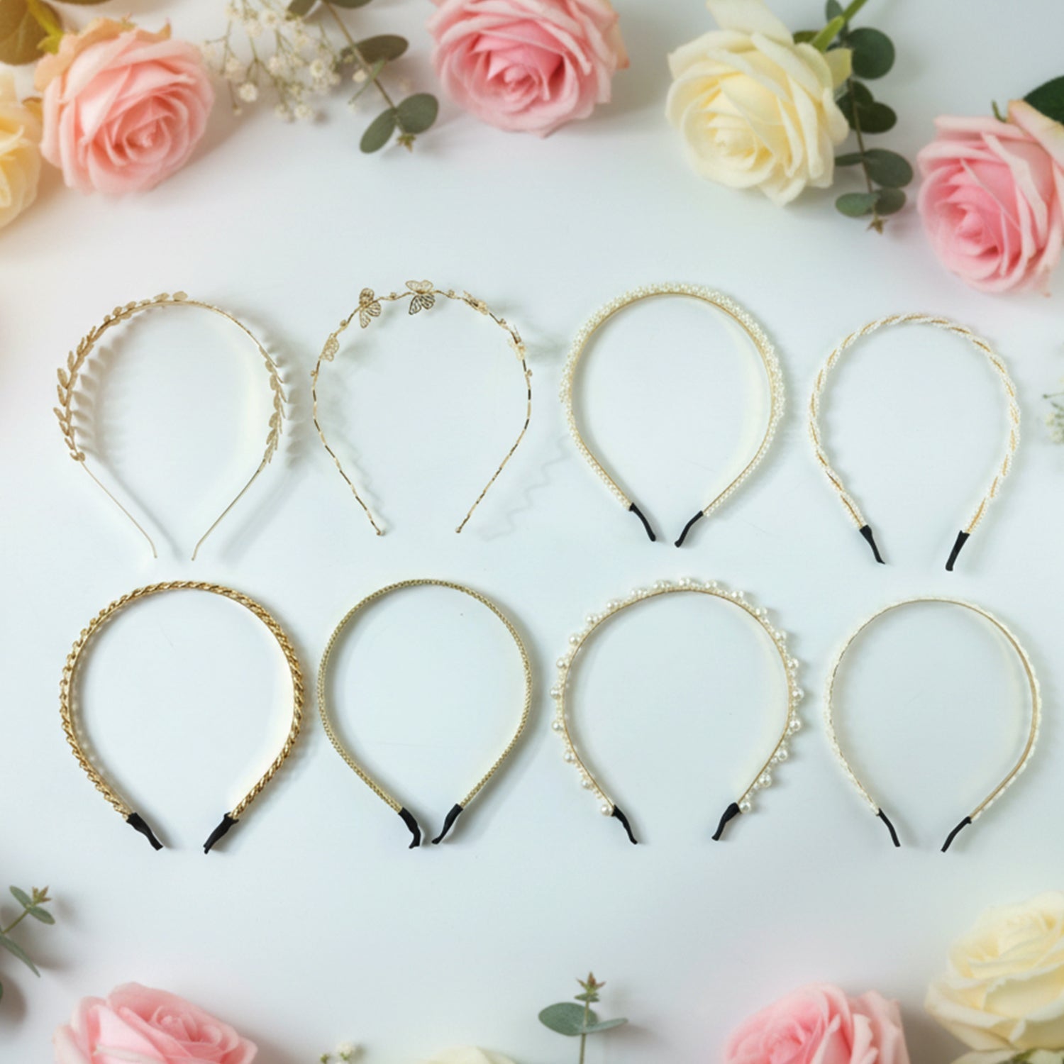 Designer Hair Band Set (8 Pc Set)