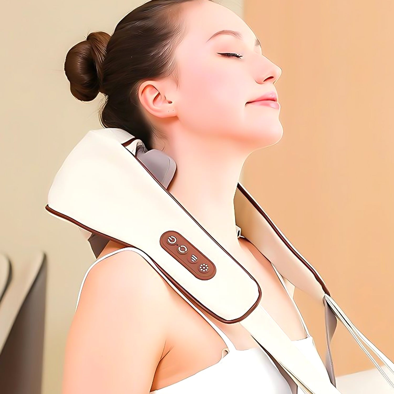Adjustable Neck & Shoulder Massager  Medium Belt (1 Pc)
