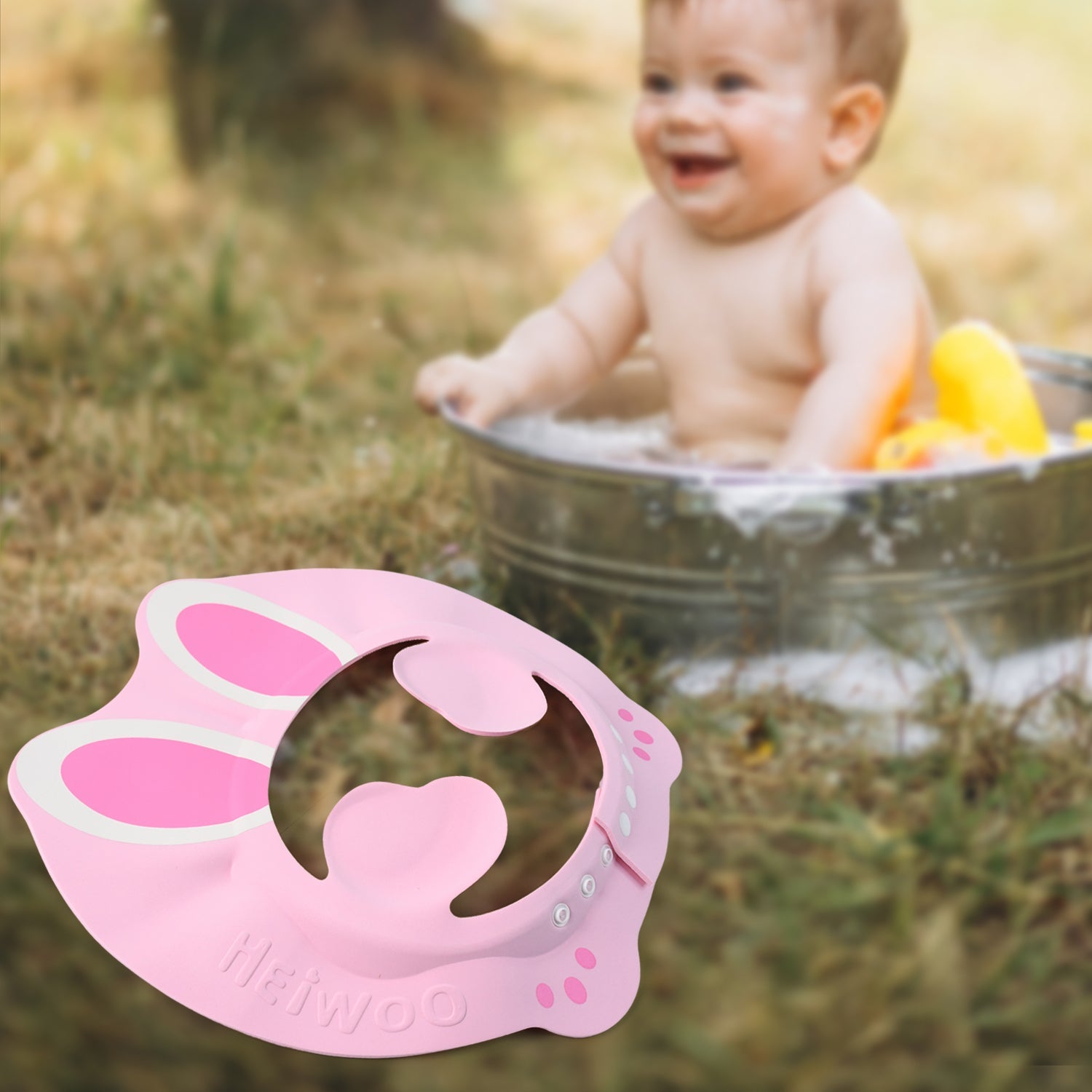 Aqua Bunny Head Protector