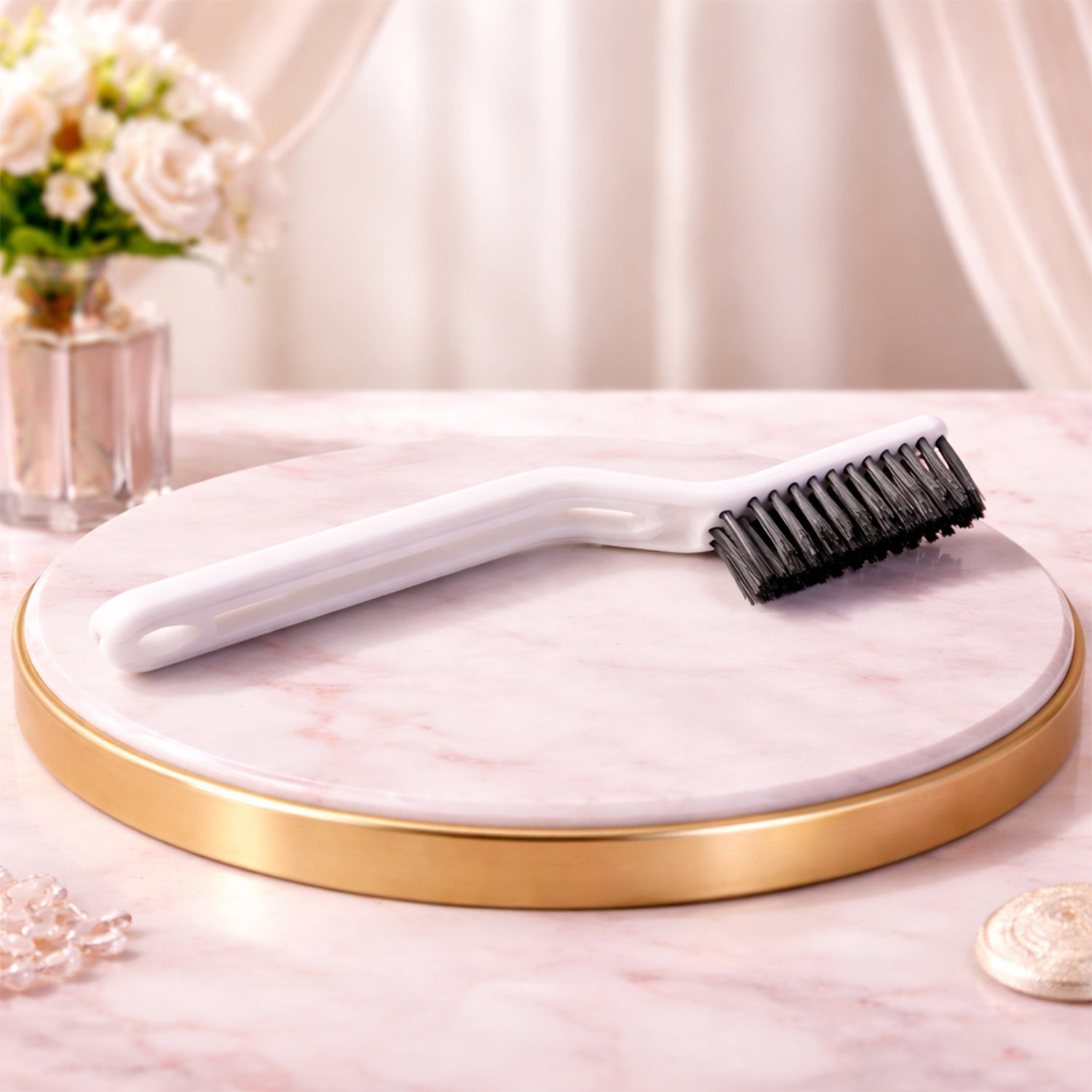 2 In 1 Multipurpose Cleaning Brush with Ergonomic Handle (1 Pc)