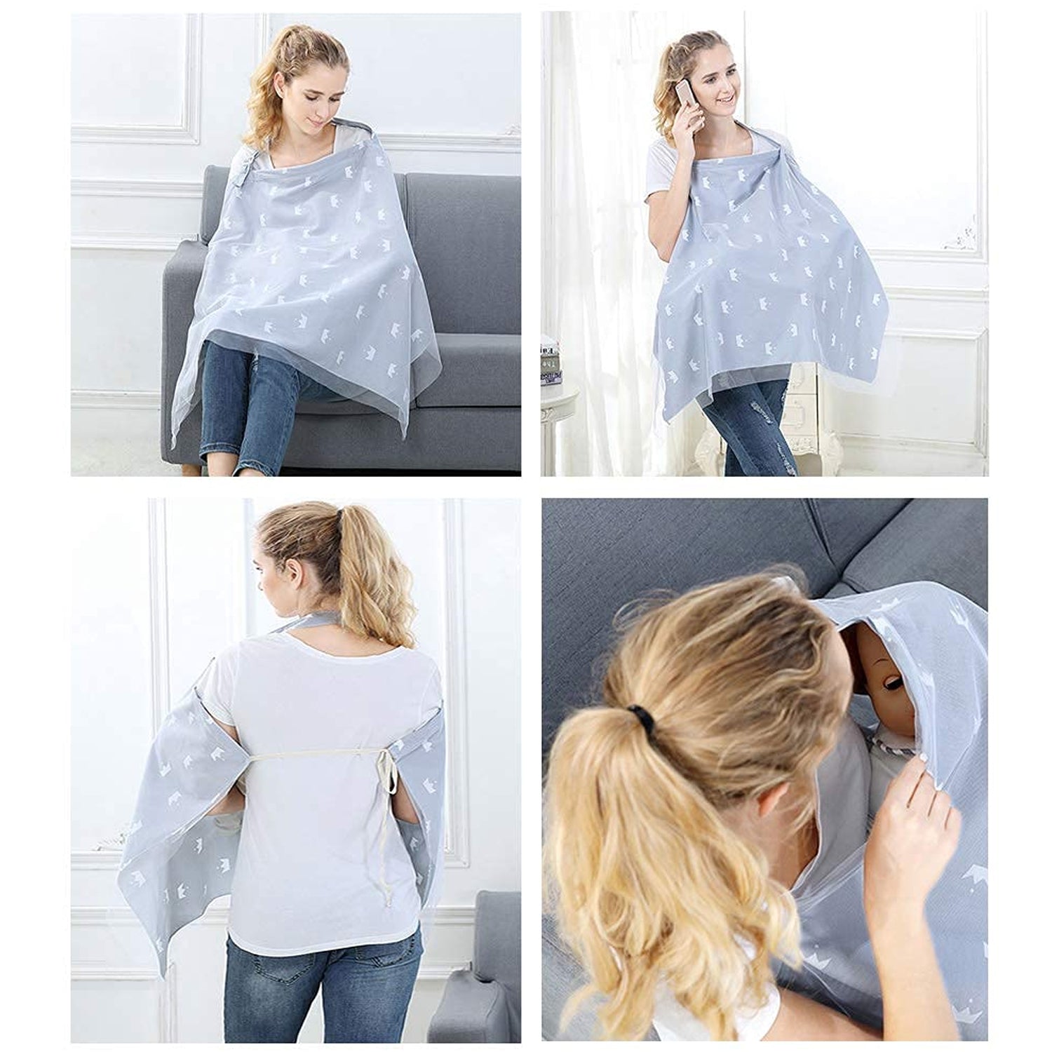 Multi-Functional Baby Nursing Cover (1 Pc)