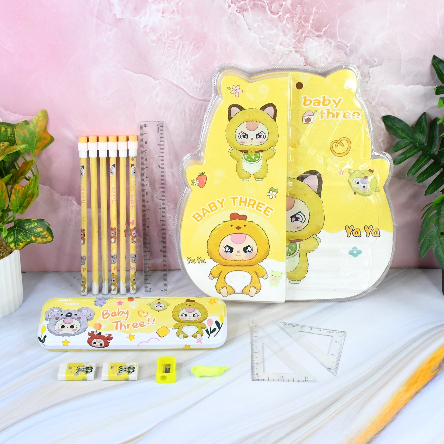 Complete Stationery Geometry Box (1 Set)