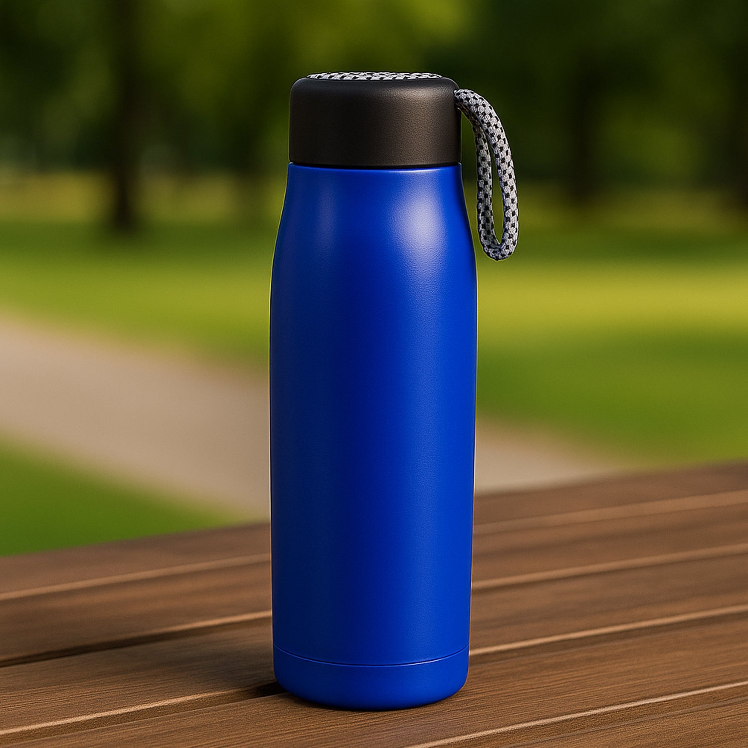 550ml Leak-Proof Stainless Steel Double Wall Vacuum Insulated Water Bottle (1 Pc)