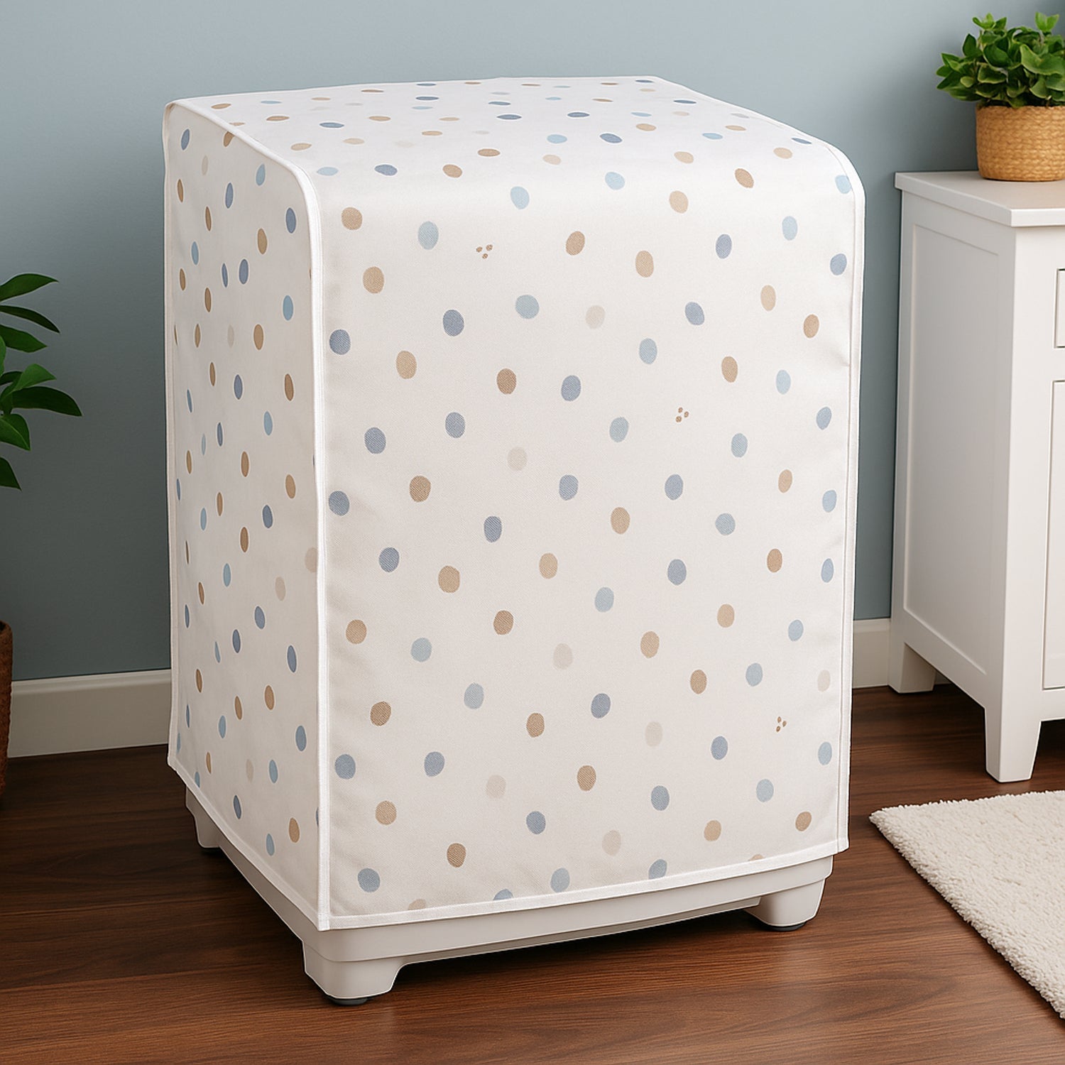 Washing Machine Cover Tumble Dryer Cover Sun Protection, Dustproof Washing Machine Protective Cover (75X46X85 cm)