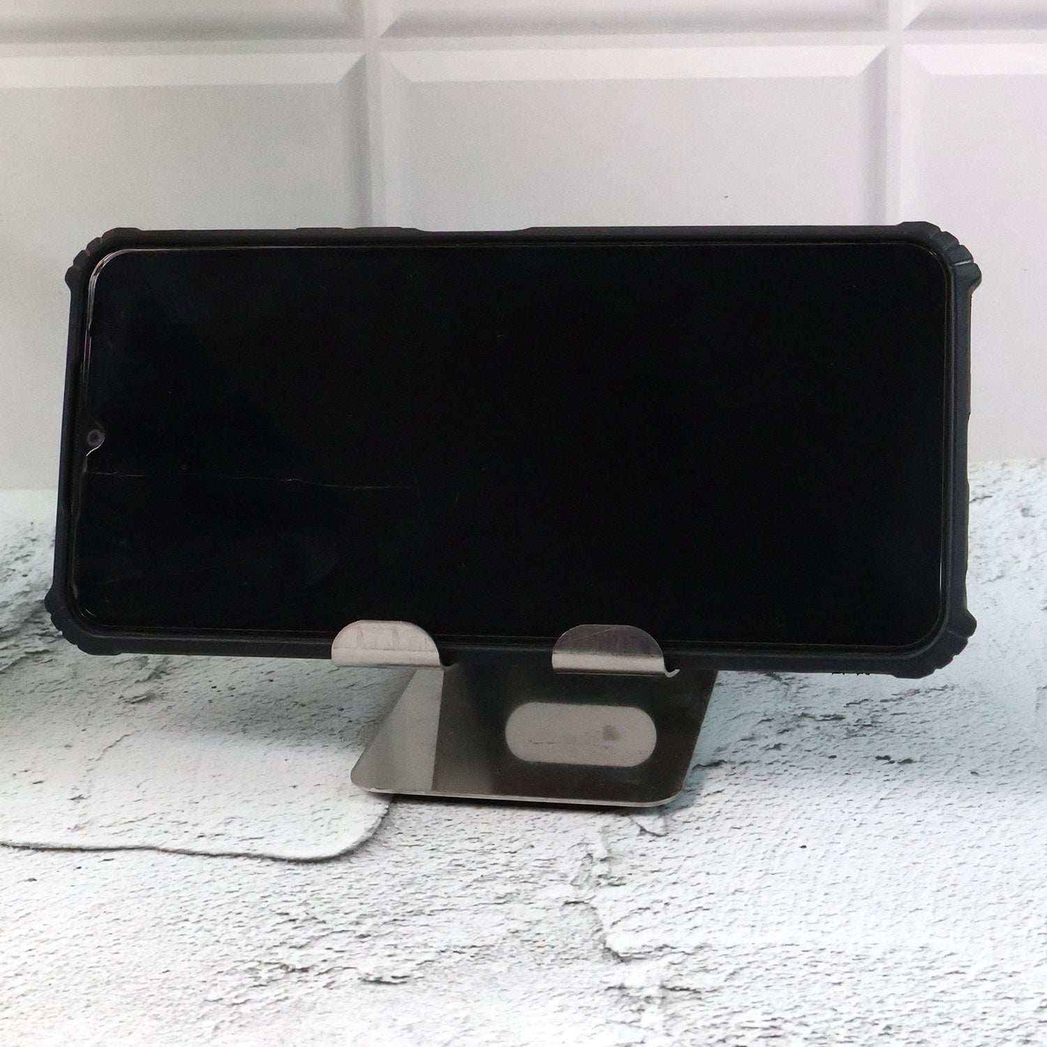 Stainless Steel Universal Mobile & Tablet Stand Holder - (1 Pc)