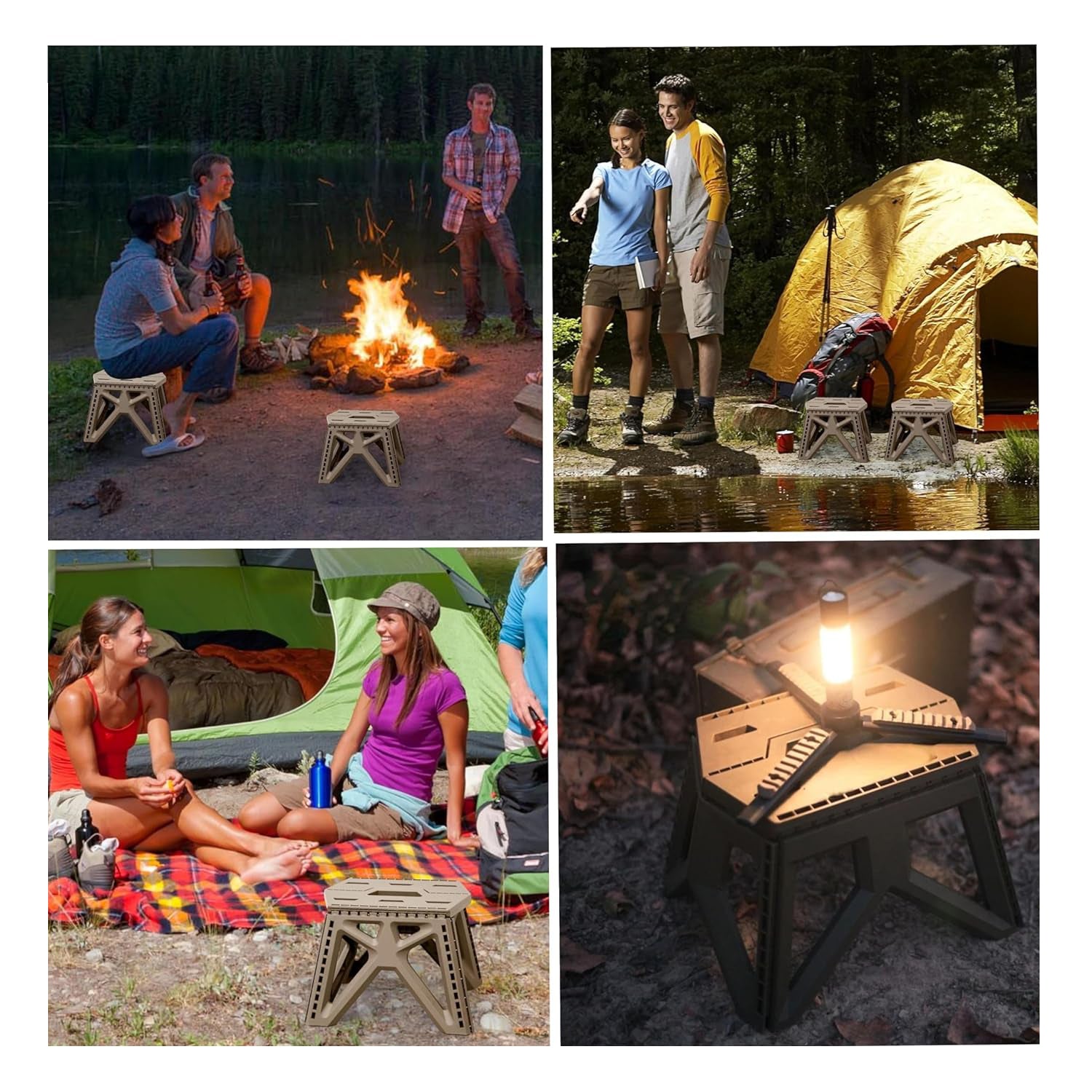 Supermom Comfort Multi-Purpose Folding Stool (18 Inch)