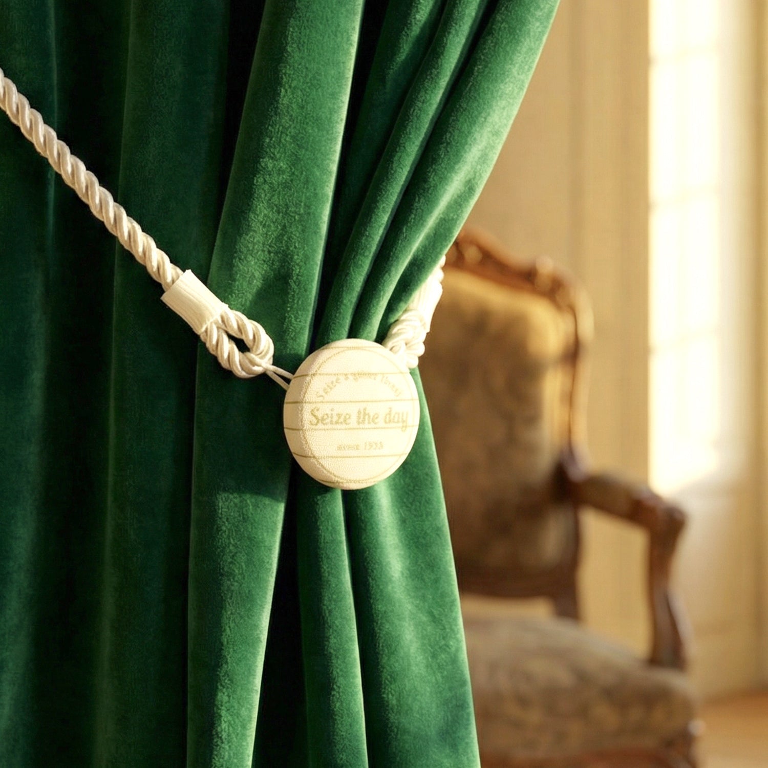 Elegant Magnetic Curtain Tieback (1 Pc)