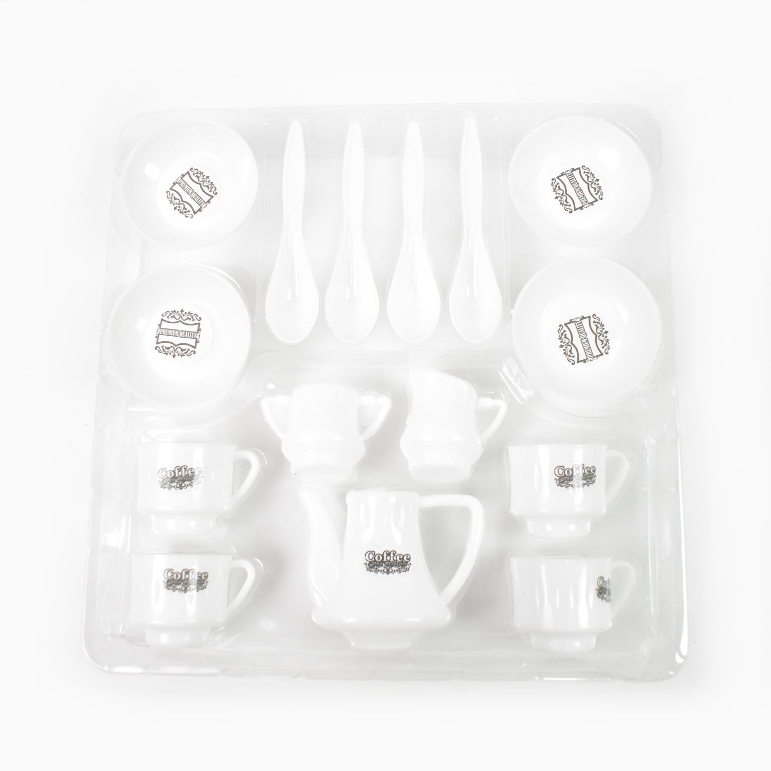 ?Tickles Tea toy Set | Coffee Kitchen Plastic Set Toy for Kids, Boys & Girls (14 Pcs / Mix Size & Design)