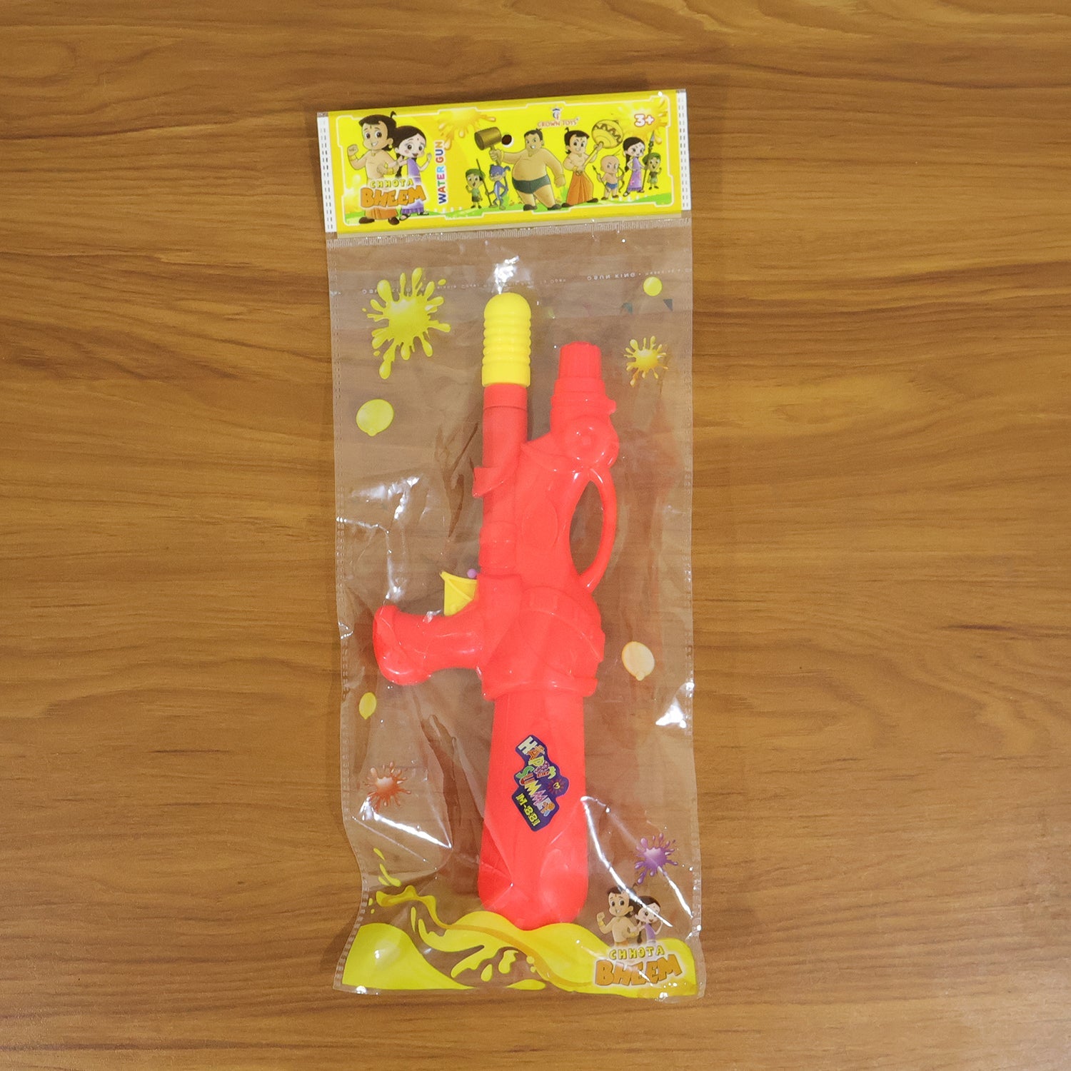 Plastic Holi Water Gun Toy for Kids with Trigger Spray Action, Pichkari (1 Pc)