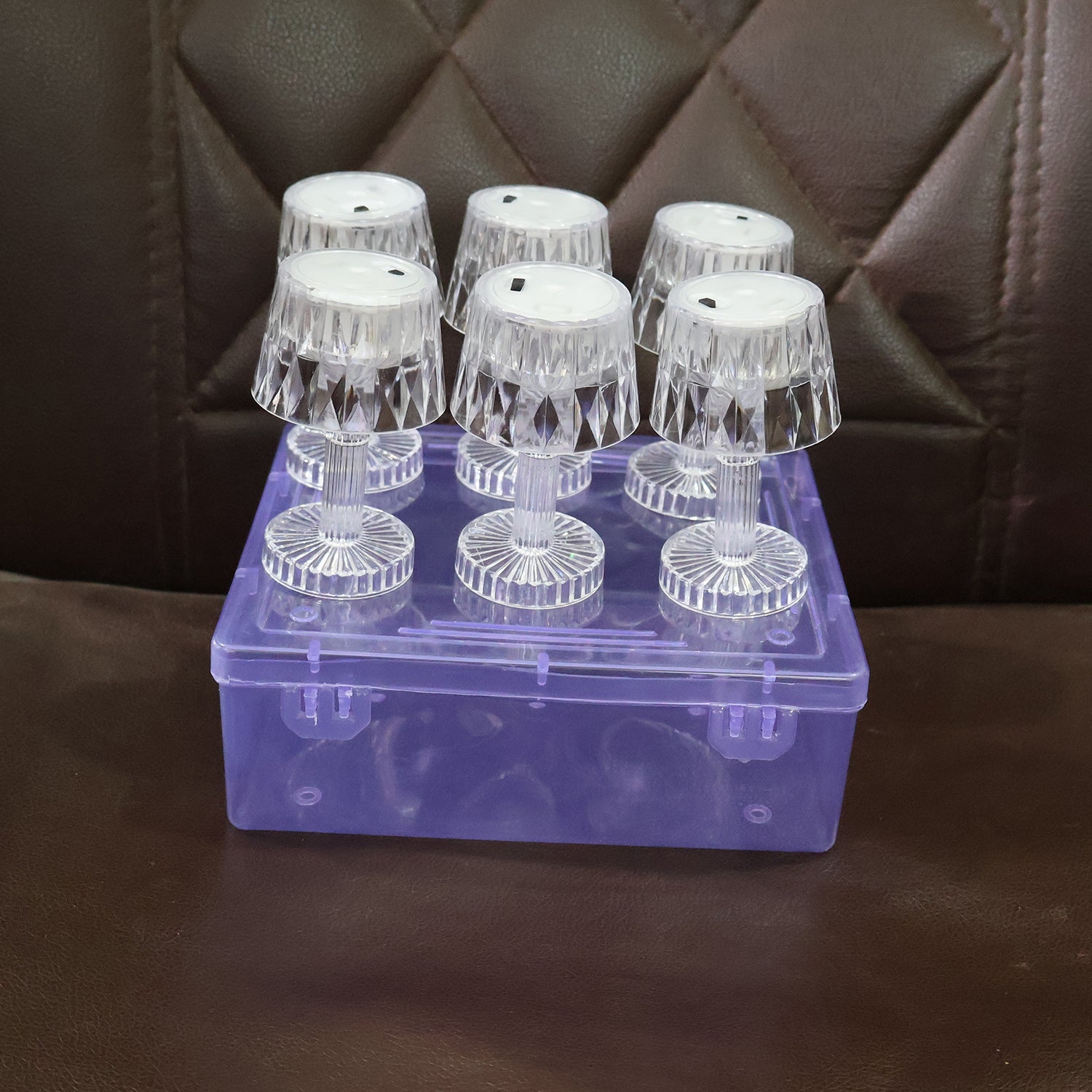 Battery Operated Decorative LED Mini Table Lamp (6 Pc / Set)