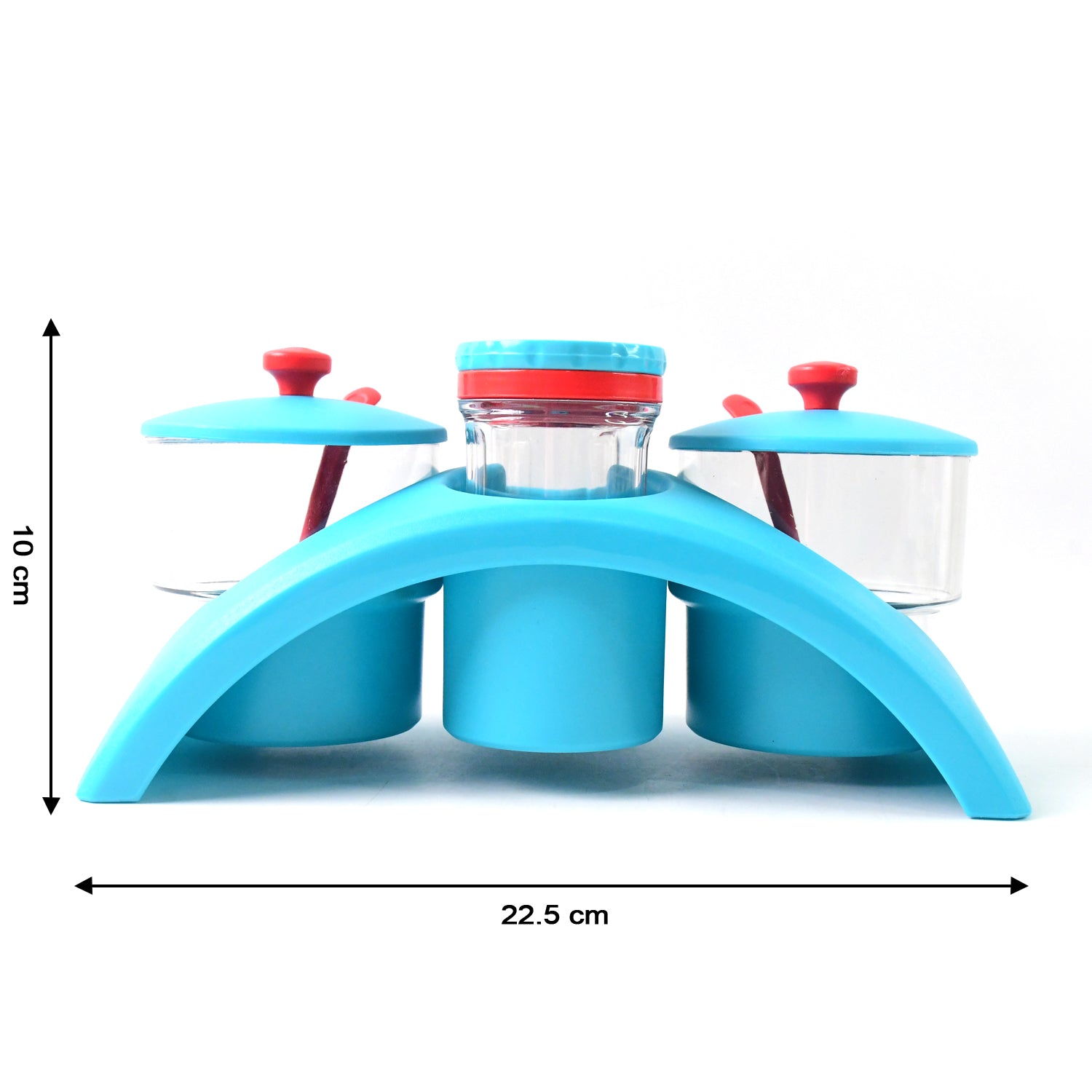Supermom Plastic 4x Pickle with Salt & Pepper Storage Set