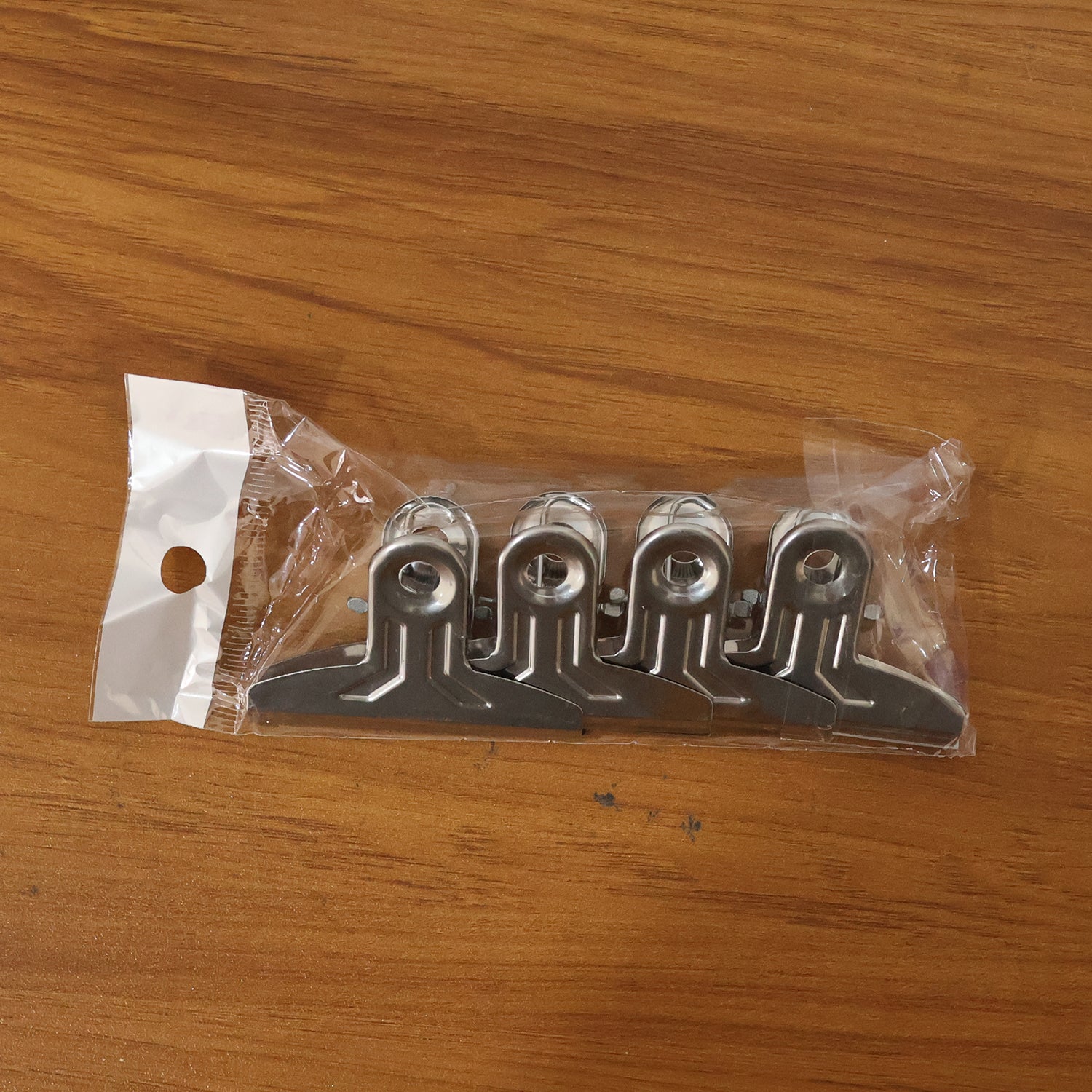 Heavy Duty Metal Paper Clamp Clips (4 Pc)