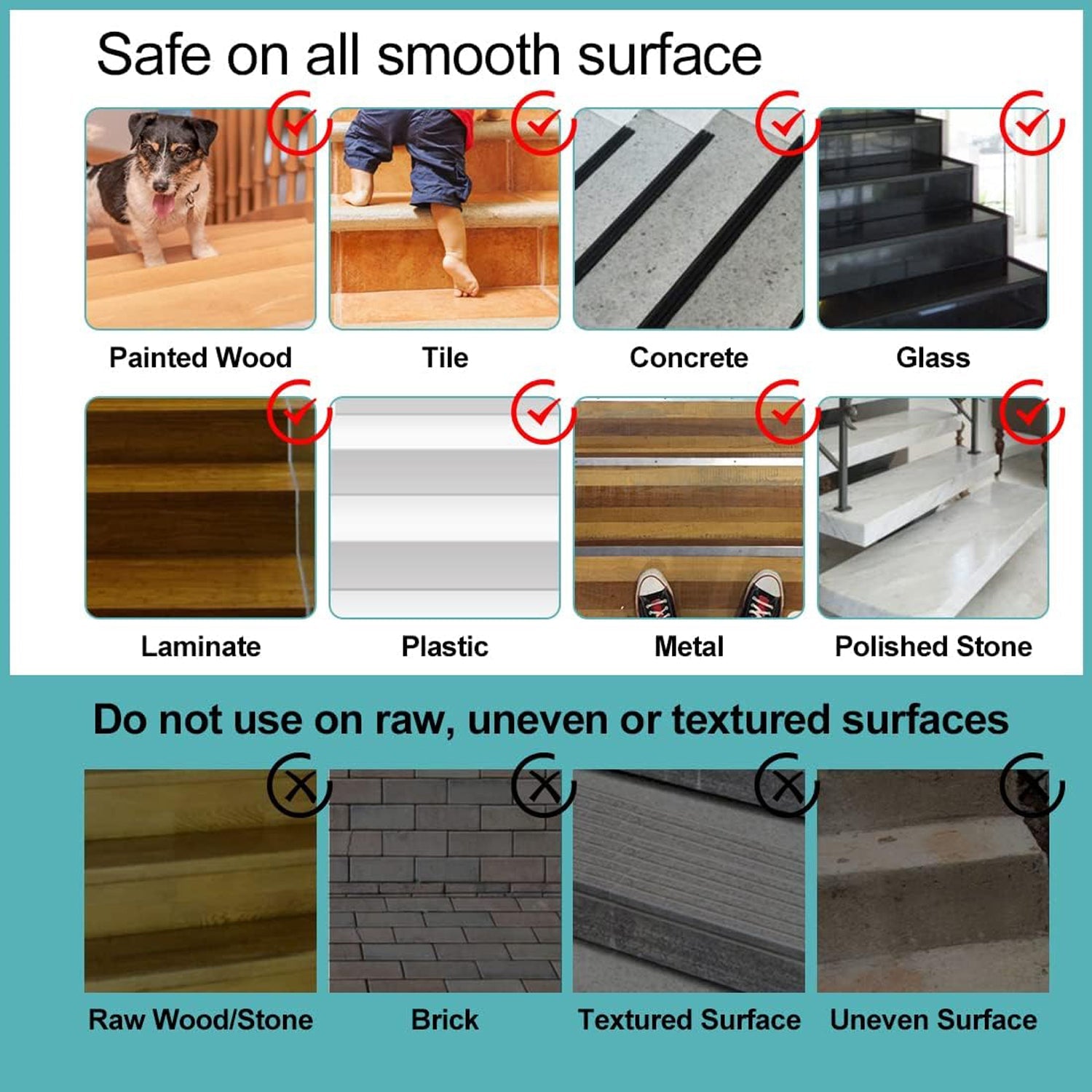 Heavy Duty Anti-Slip Safety Grip Tape Roll 5 cm x 5 m (1 Pc)