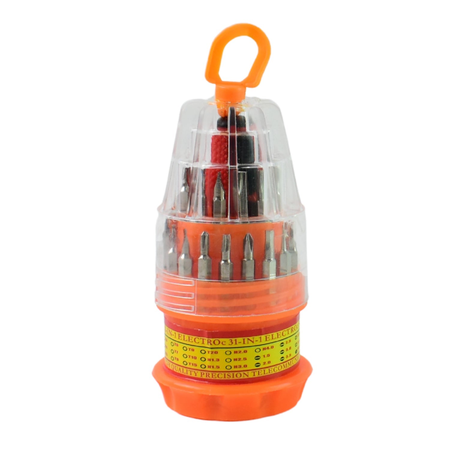 (SET OF 4PC) SCREWDRIVER SET, STEEL 31 IN 1 WITH 30 SCREWDRIVER BITS, PROFESSIONAL MAGNETIC DRIVER SET, B Grade