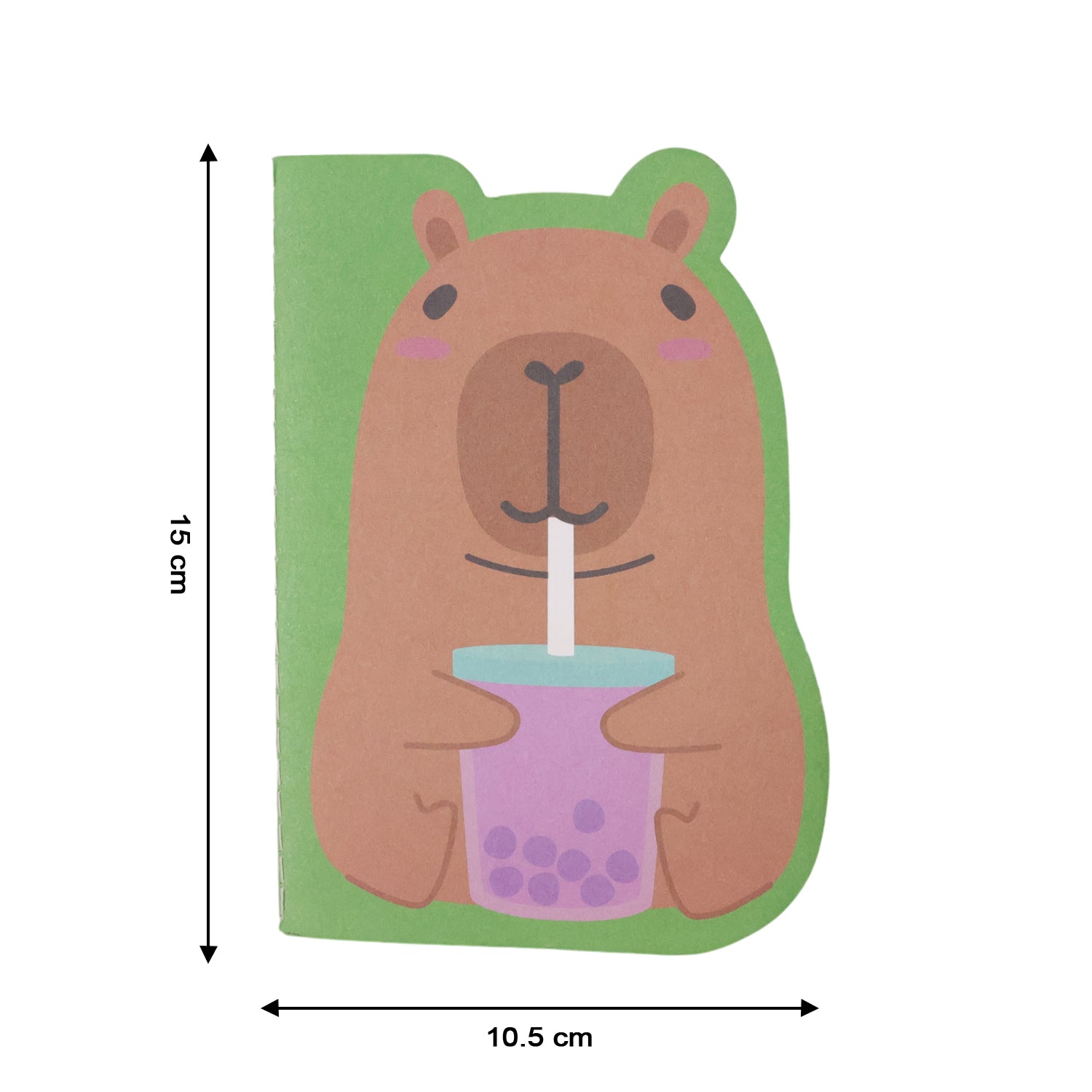 Cute Animal Shape Kids Study Notebook / Diary (1 Pc)