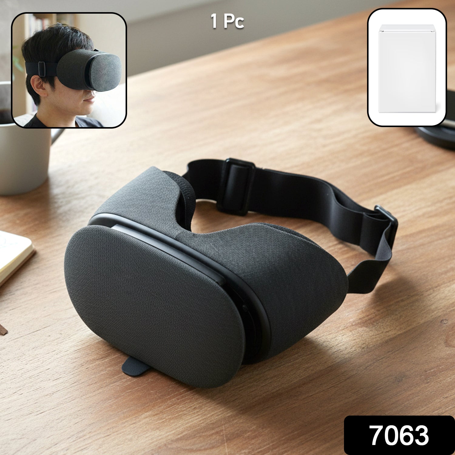 3D VR Head