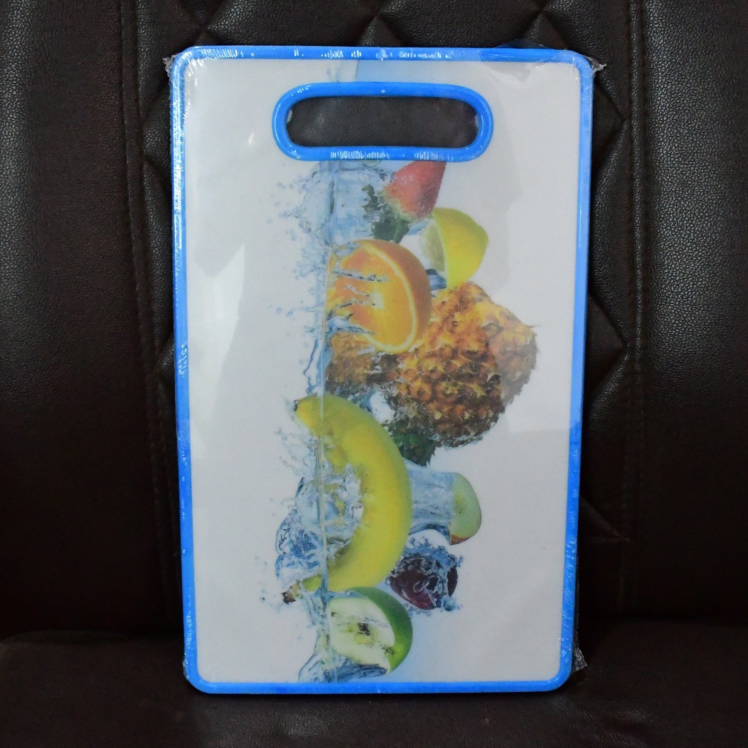 Large Rectangular Fruit Print Cutting Board (36x22cm / 1 Pc)