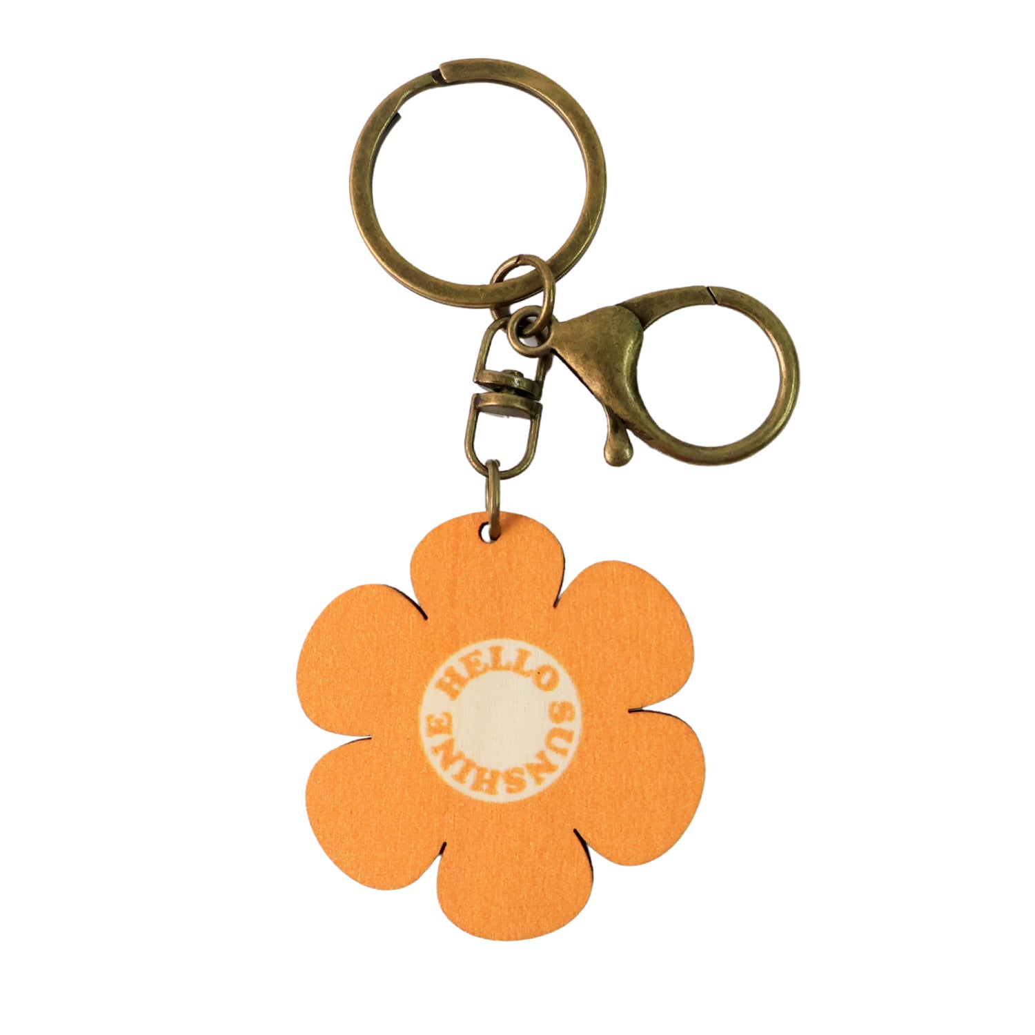 Cute Flower-shaped Keychain (Mix Design  1 Pc)
