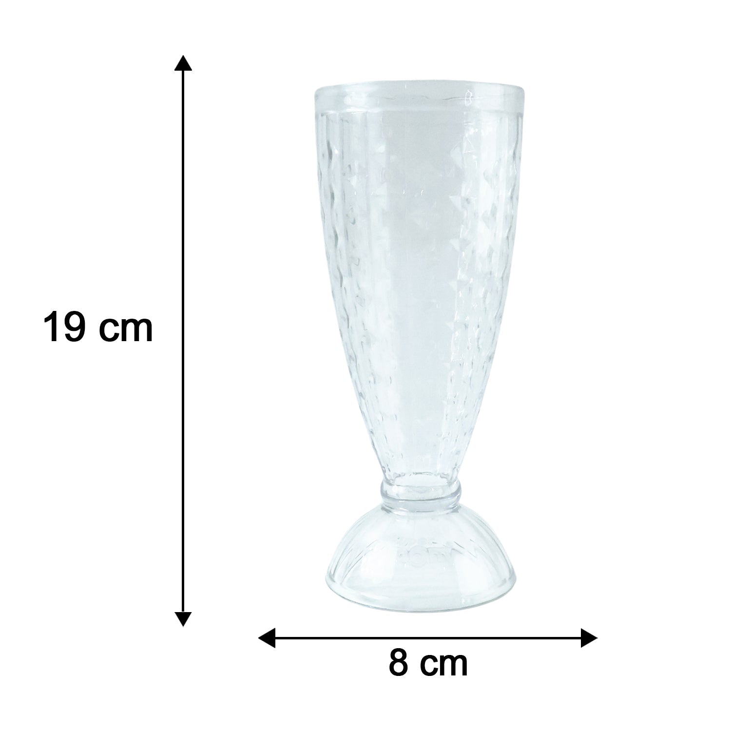 Premium Unbreakable Plastic Drinking Glass (1 Pc, Mix Design)