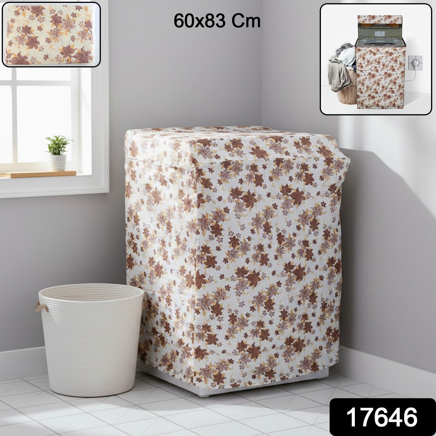 Top Load Washing Machine Cover (60x83 cm / 1 Pc)