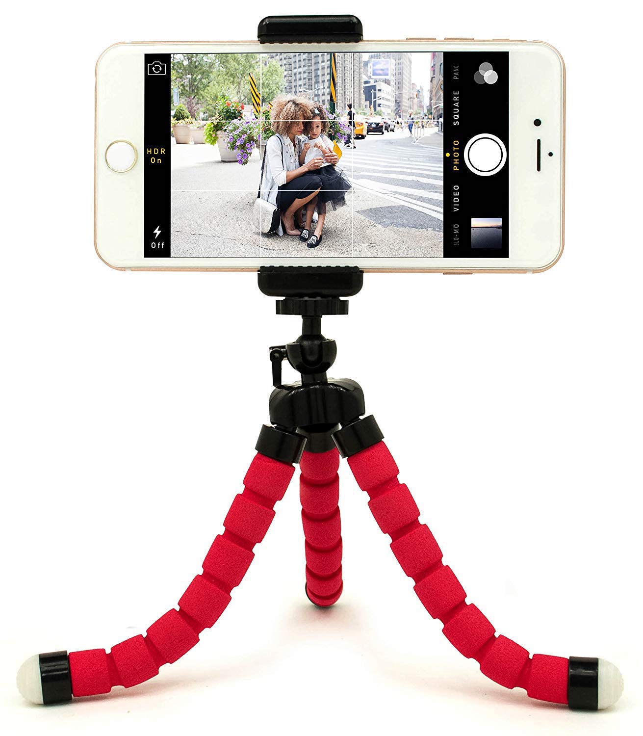Portable Mini Octopus Tripod with Phone Holder for Selfies