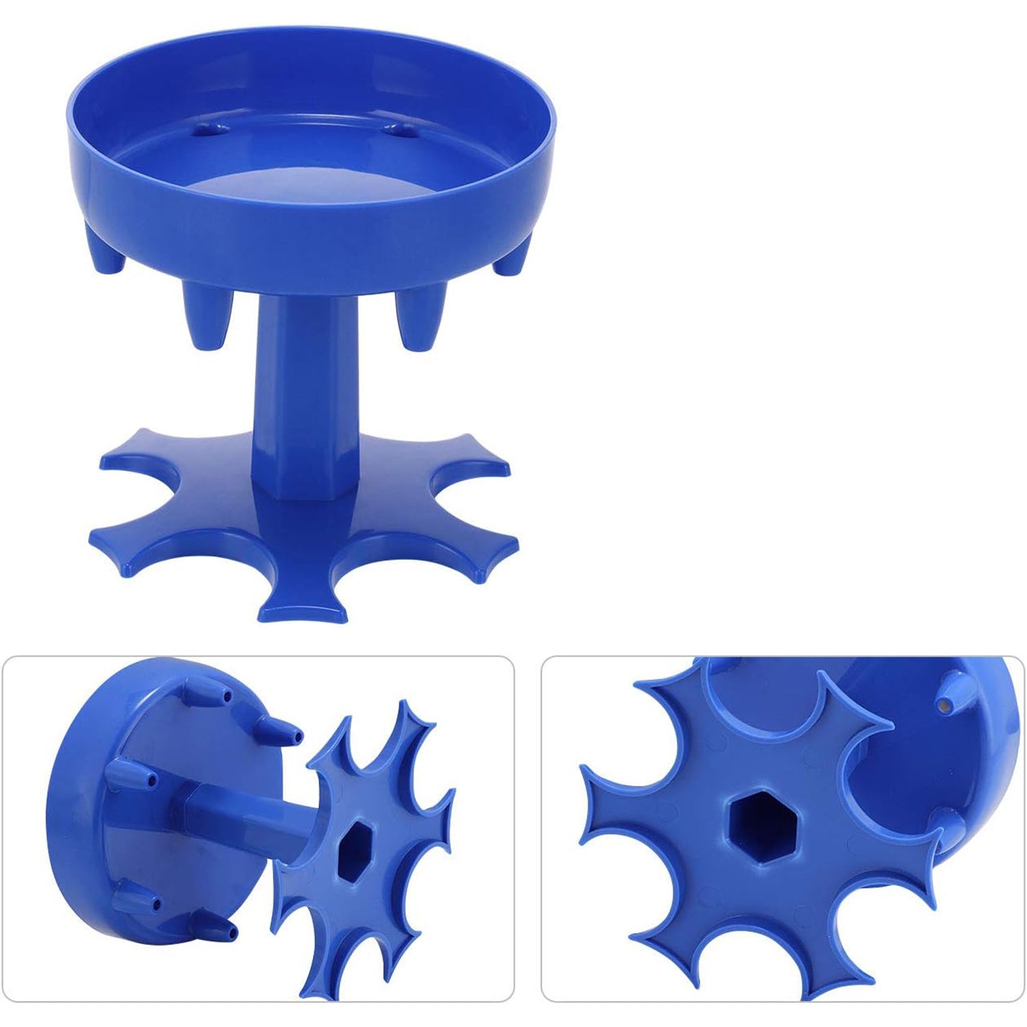 6-way Plastic Shot Glass Dispenser With Ho6-way Plastic Shot Glass Dispenser With Holder Stand (1 Pc)lder Stand (1 Pc)