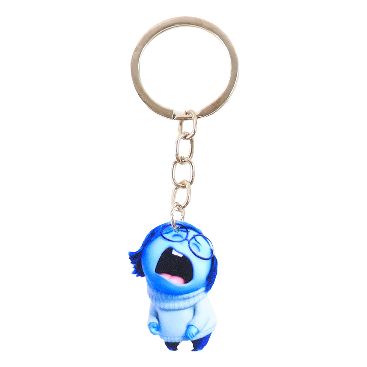 Cute Cartoon Character Girl Keychain For Kids Bags  Stationery