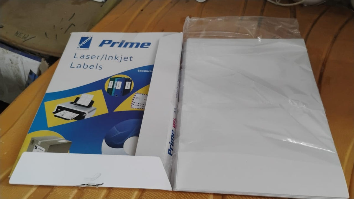 Amazon Sticker Format A4 Size Self-Adhesive Printable Label Sheets (100 sheet) – Tarika’z