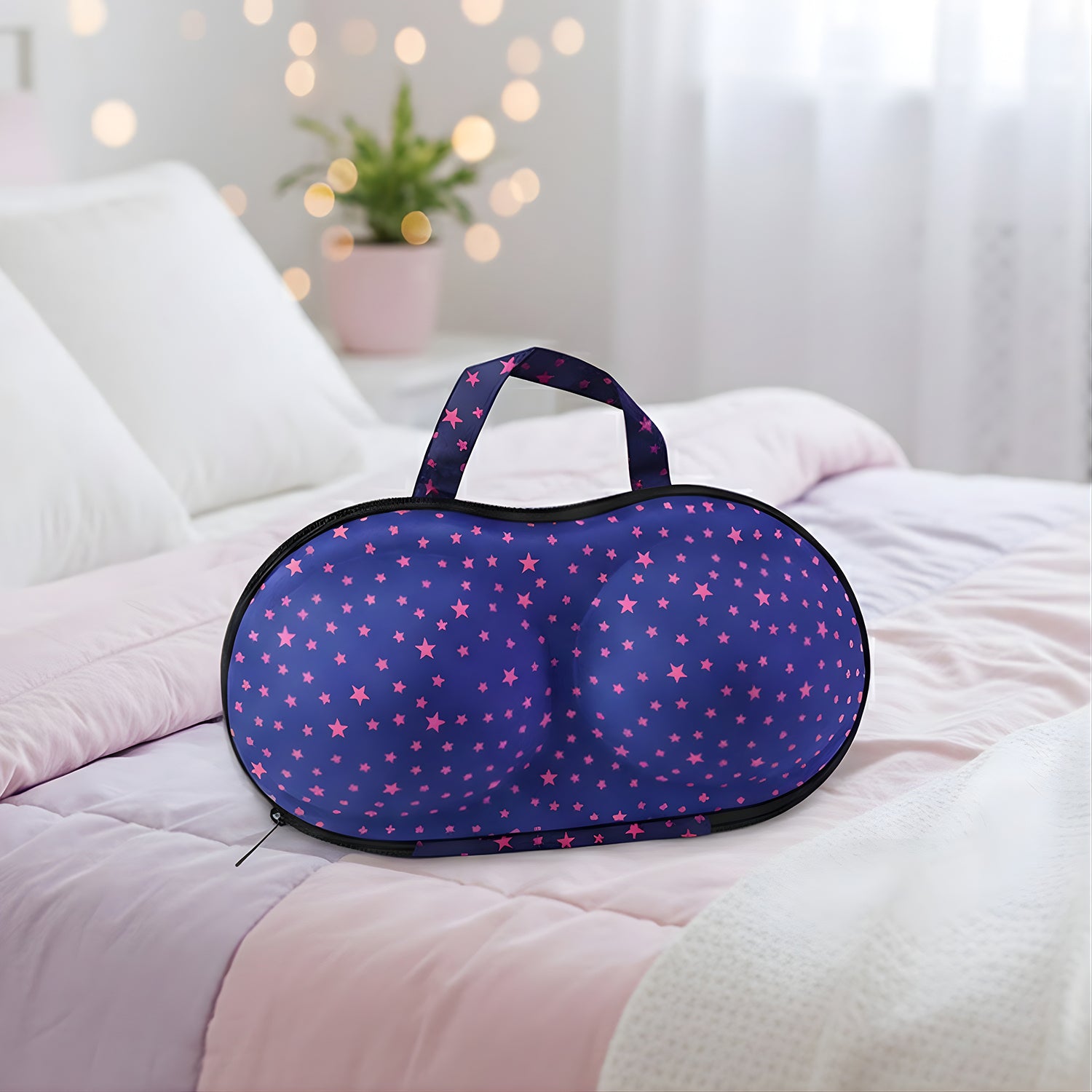 Premium Hard-Shell Bra & Lingerie Storage Travel Case (1 Pc) – Tarika’z