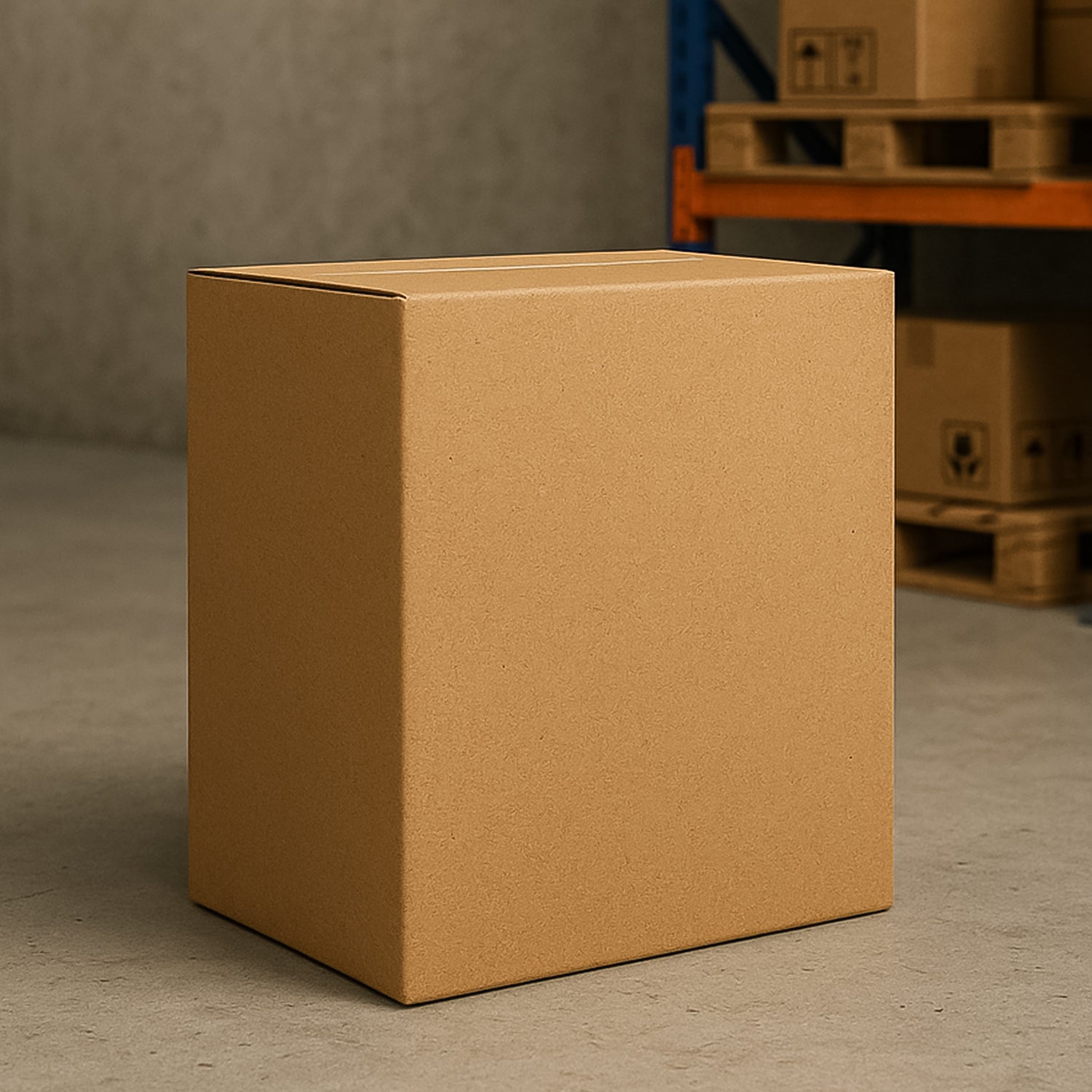 Heavy-duty Brown Box For Product Packing ( 68x56x38cm  1 Pc)