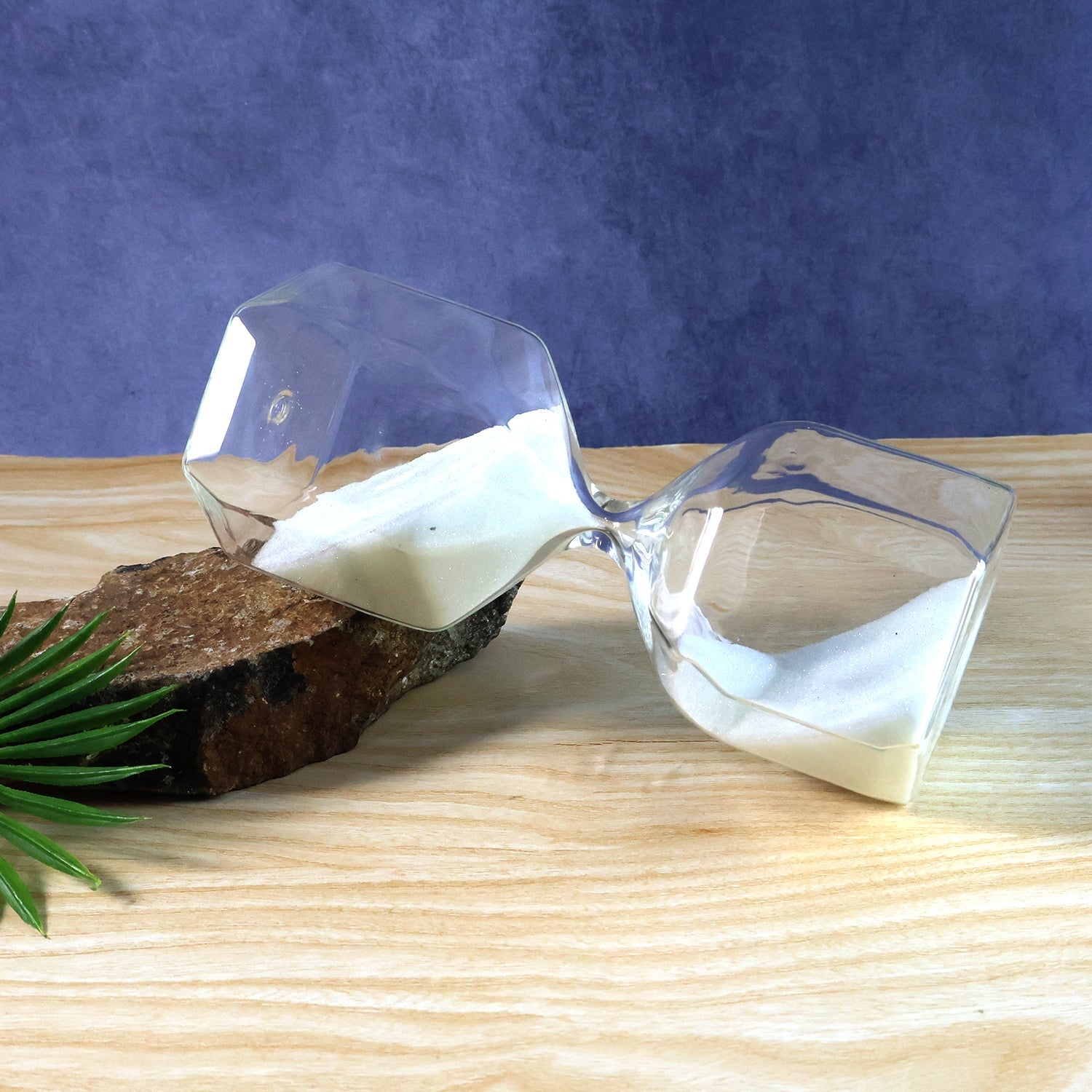 Elegant Glass Hourglass Sand Timer (1 Pc)