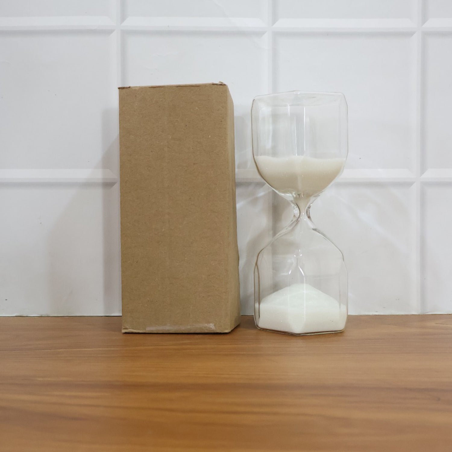 Elegant Glass Hourglass Sand Timer (1 Pc)
