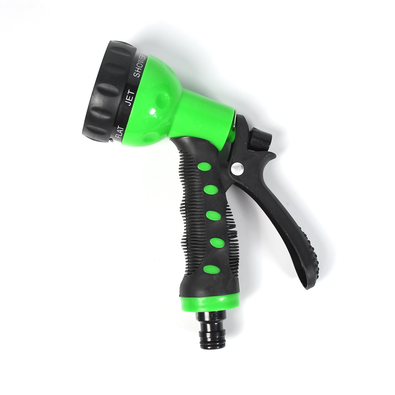 7441 Hose Nozzle Garden Hose Nozzle Hose Spray Nozzle With 8 Adjustable Patterns Front Trigger Hose Sprayer Heavy Duty Metal Water Hose Nozzle For Cleaning Watering Washing Bathing