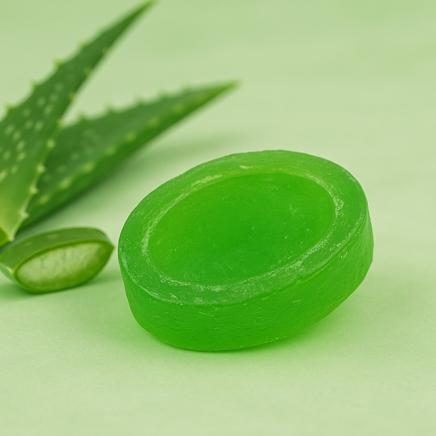 Doctor Chhoices Premium Aloe Vera Herbal Bath Soap (1 Pc)