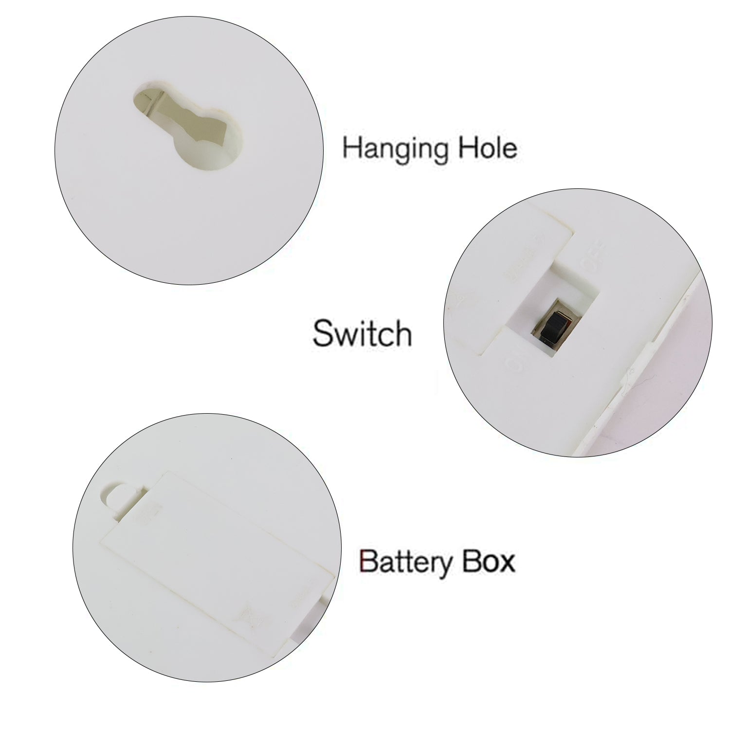 Mickey Shaped LED Decorative Night Light (1 Pc)