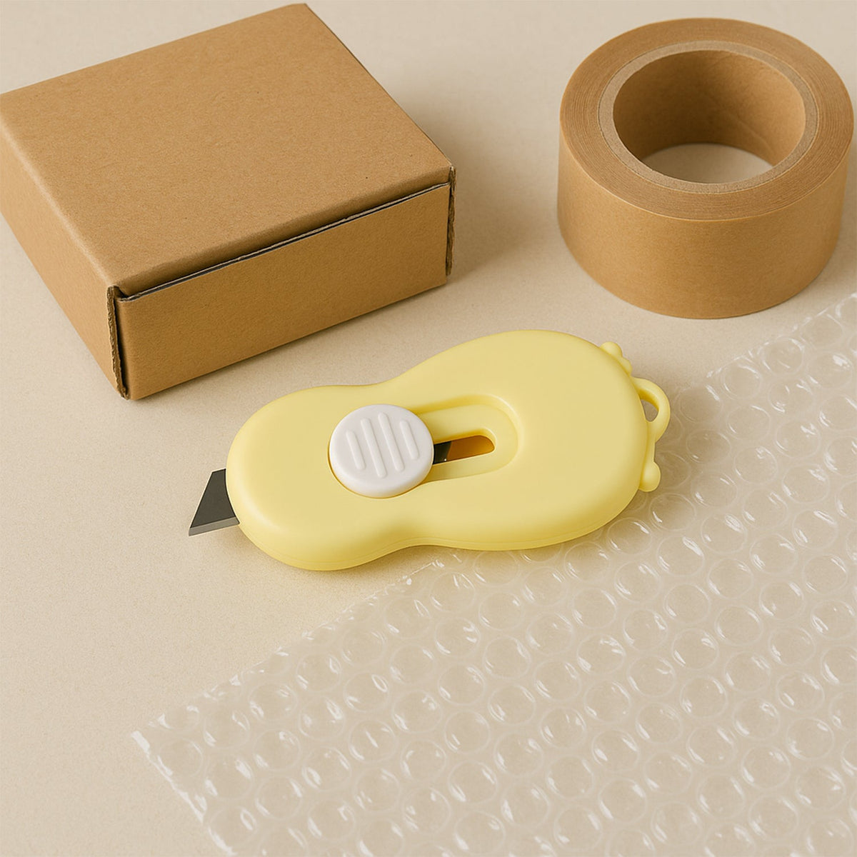 Compact Cutter Compact Mini Safety Cutter with Retractable Blade - (1 Pc) – Tarika’z