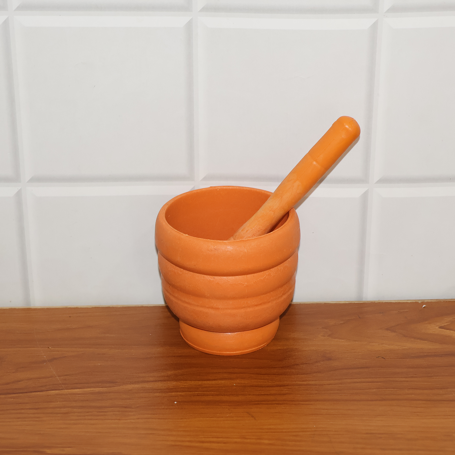 Unbreakable Plastic Mortar & Pestle - (Set)