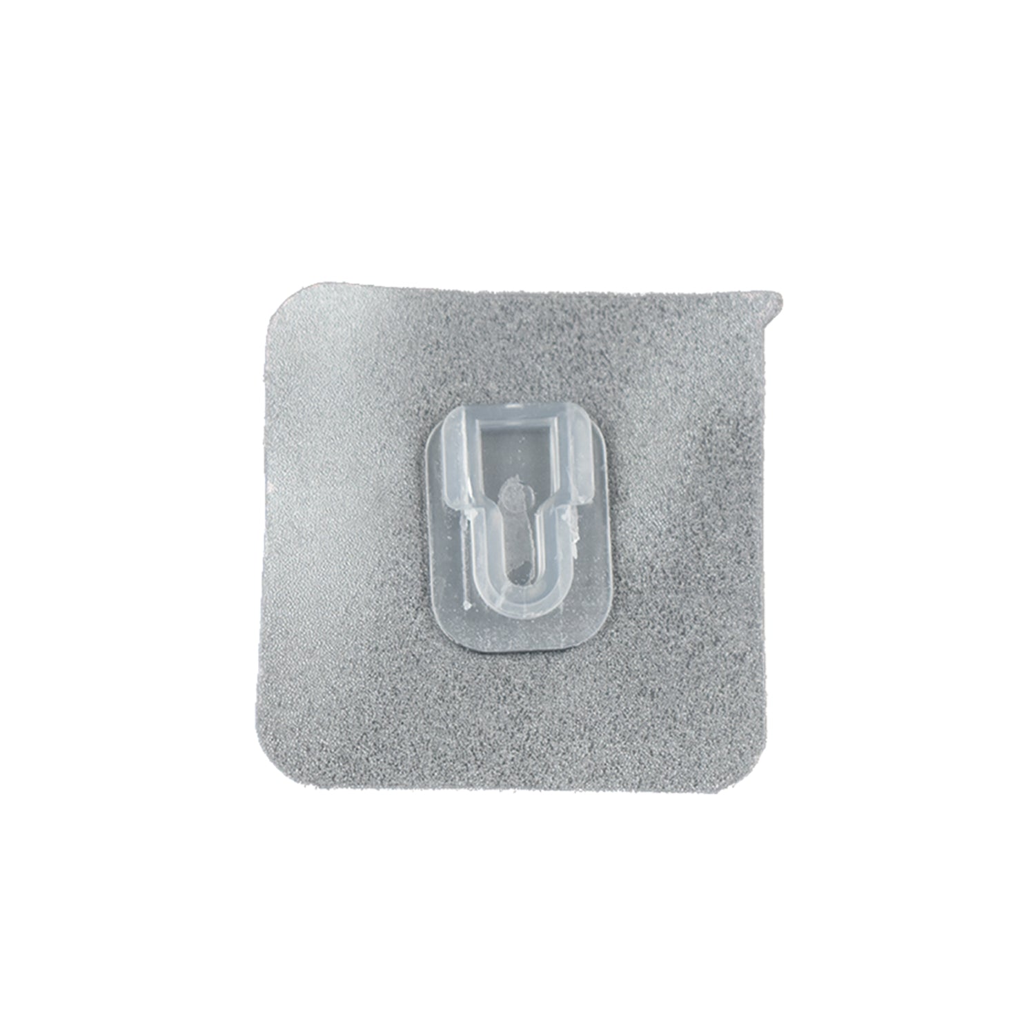 7433 Transparent Adhesive Male Hook Used For Hanging Various Types Of Items (1pc)