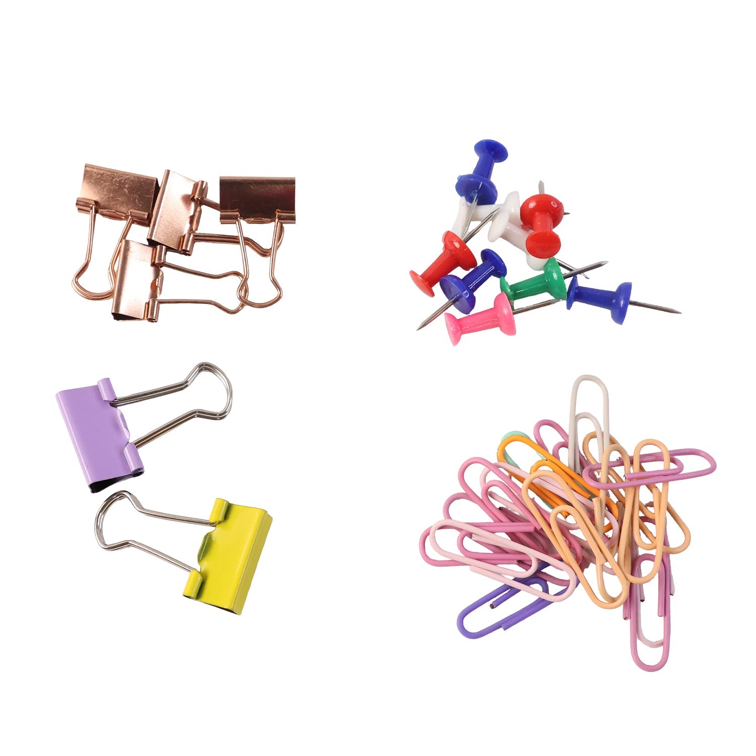 Office Stationery Clips and Pins Combo, 1 Set – Tarika’z