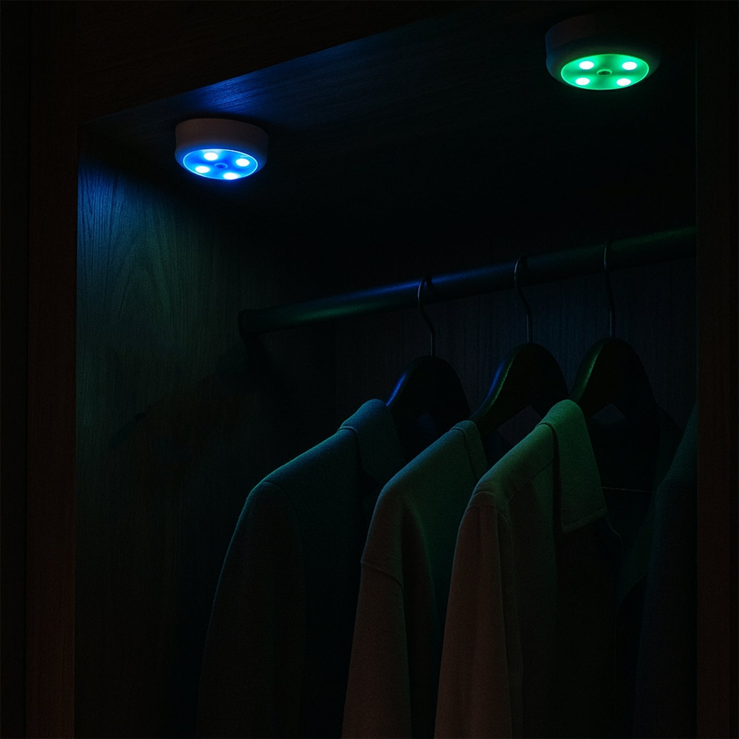 Multicolor Remote Control LED Touch Light Set