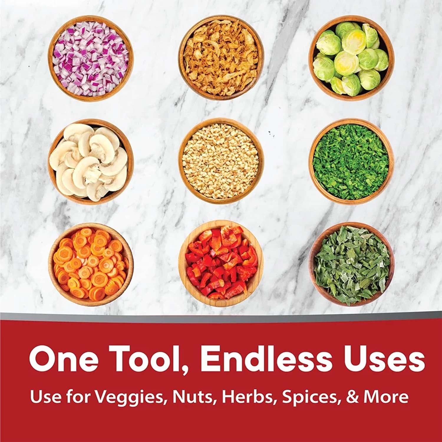 Slap Chop Hand Press Vegetable & Fruit Chopper (1 Pc)